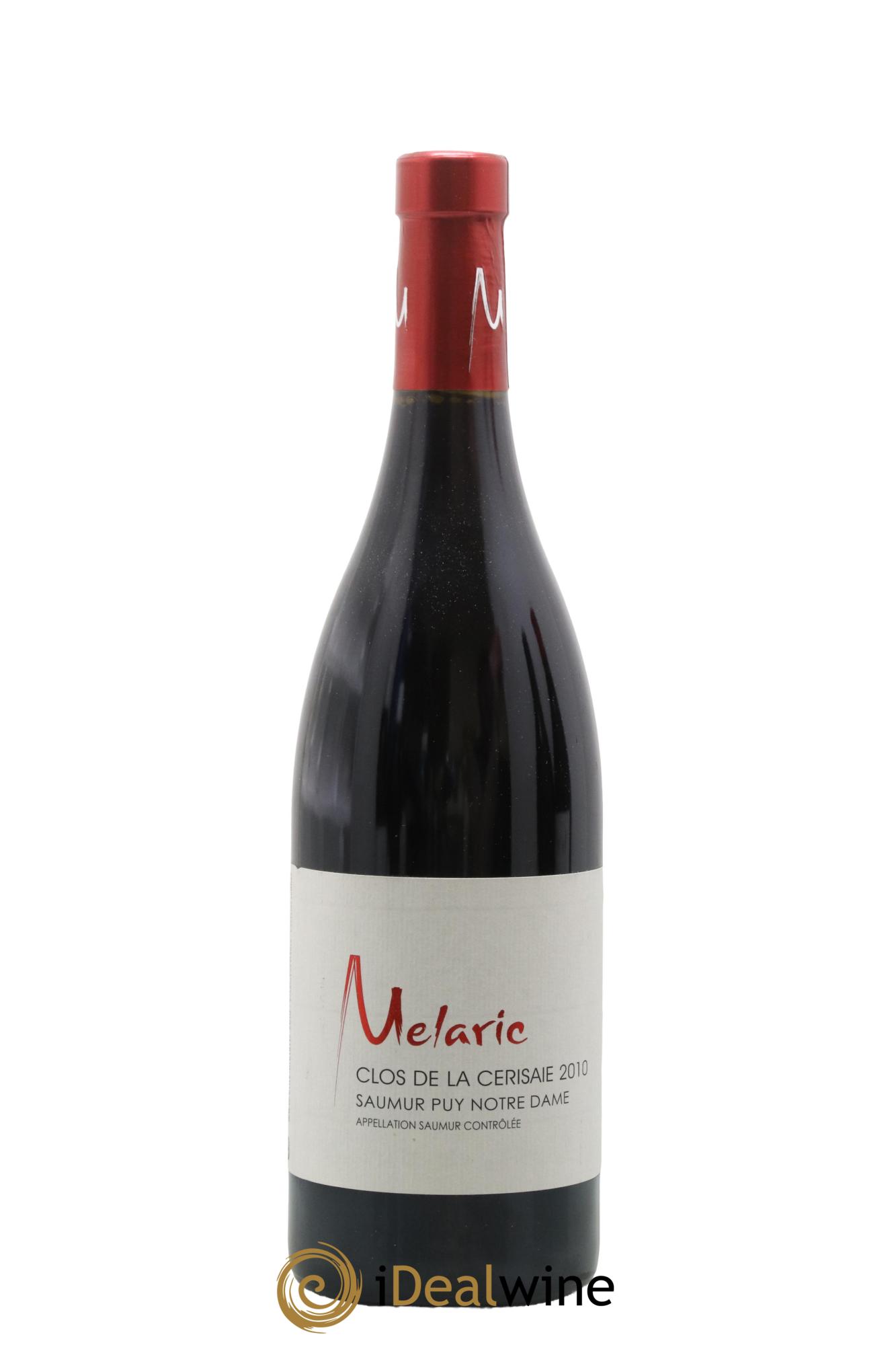 Saumur Puy-Notre-Dame Clos de la Cerisaie Domaine Mélaric 2010 - Lot de 1 bouteille - 0