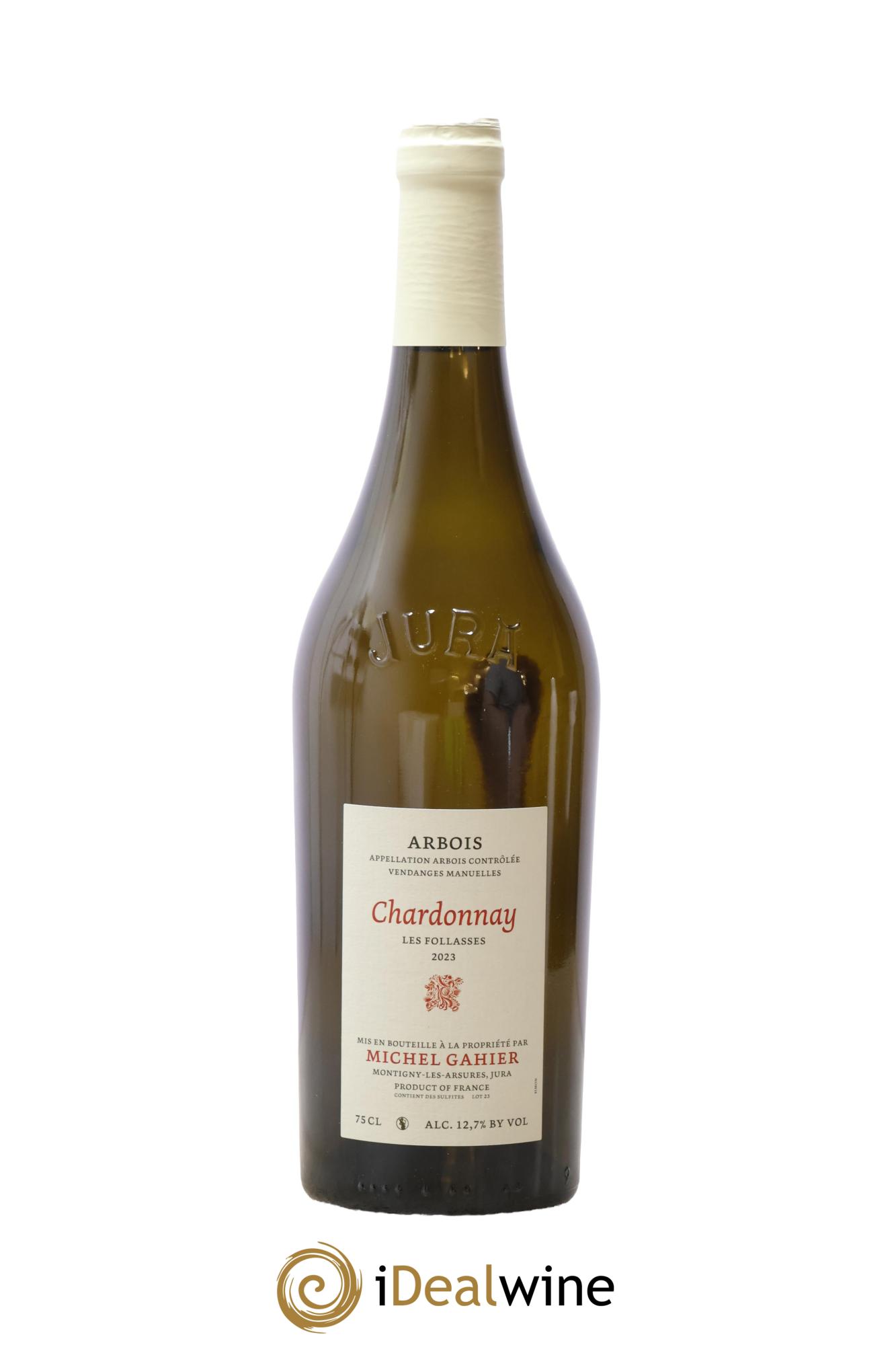 Arbois Les Follasses Michel Gahier 2023 - Lot de 1 bouteille - 0