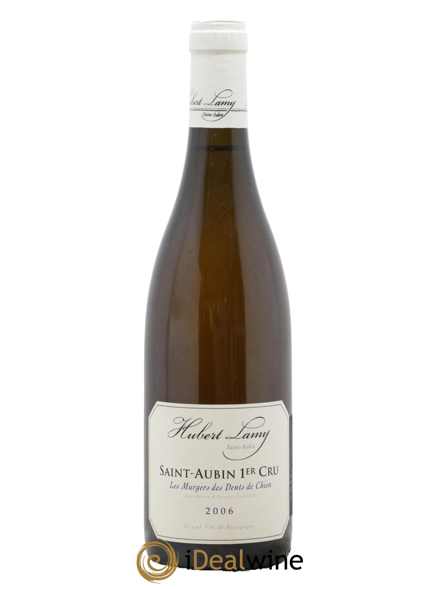 Saint-Aubin 1er Cru Les Murgers des Dents de Chien Hubert Lamy 2006 - Lot de 1 bouteille - 0