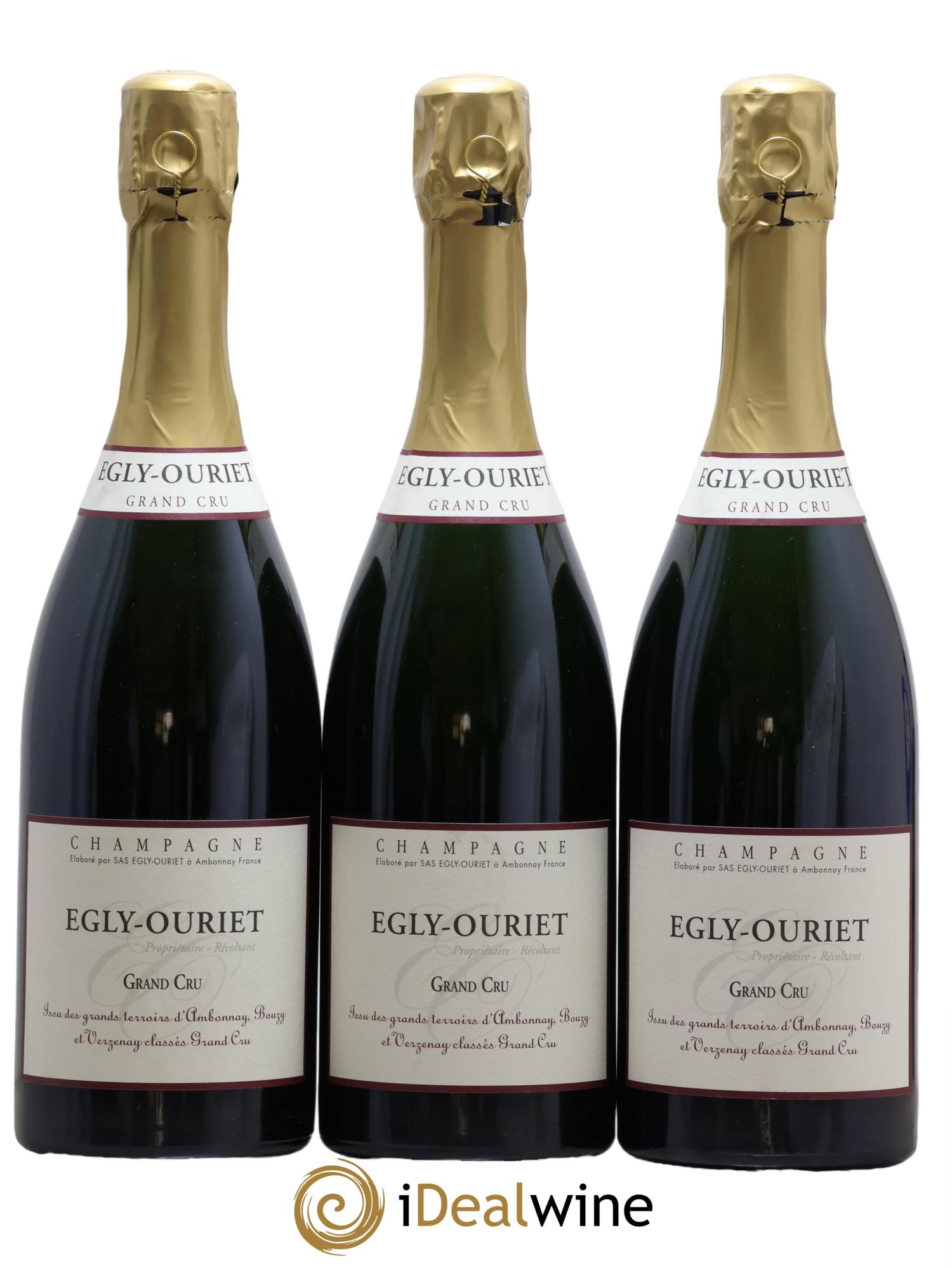 Grand Cru Brut Egly-Ouriet - Lot de 3 bouteilles - 0