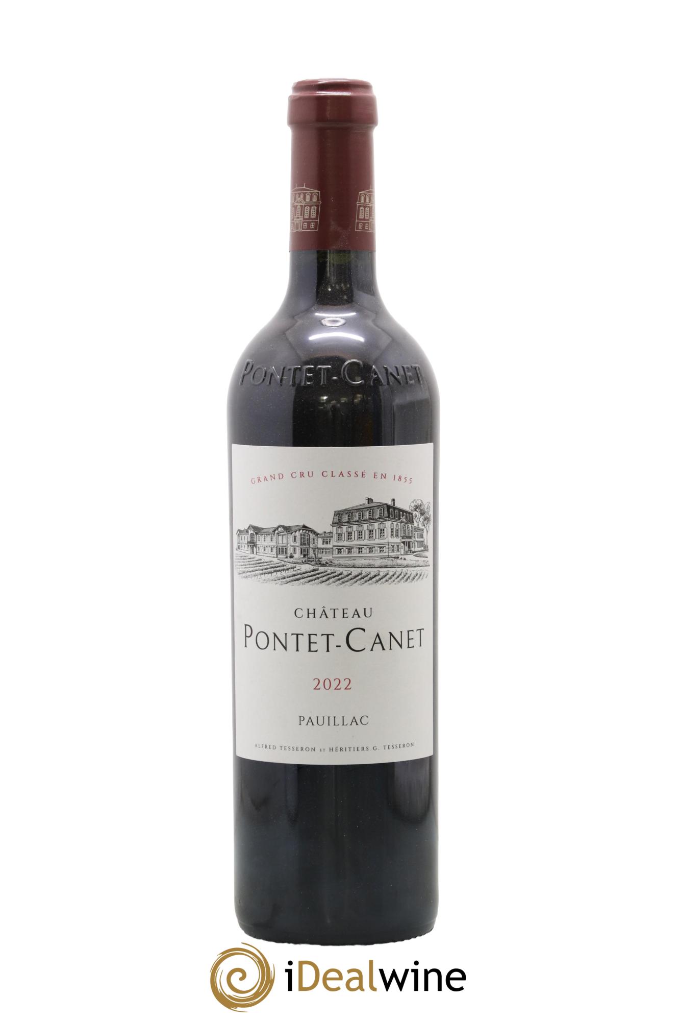 Château Pontet Canet 5ème Grand Cru Classé 2022 - Lot de 1 bouteille - 0