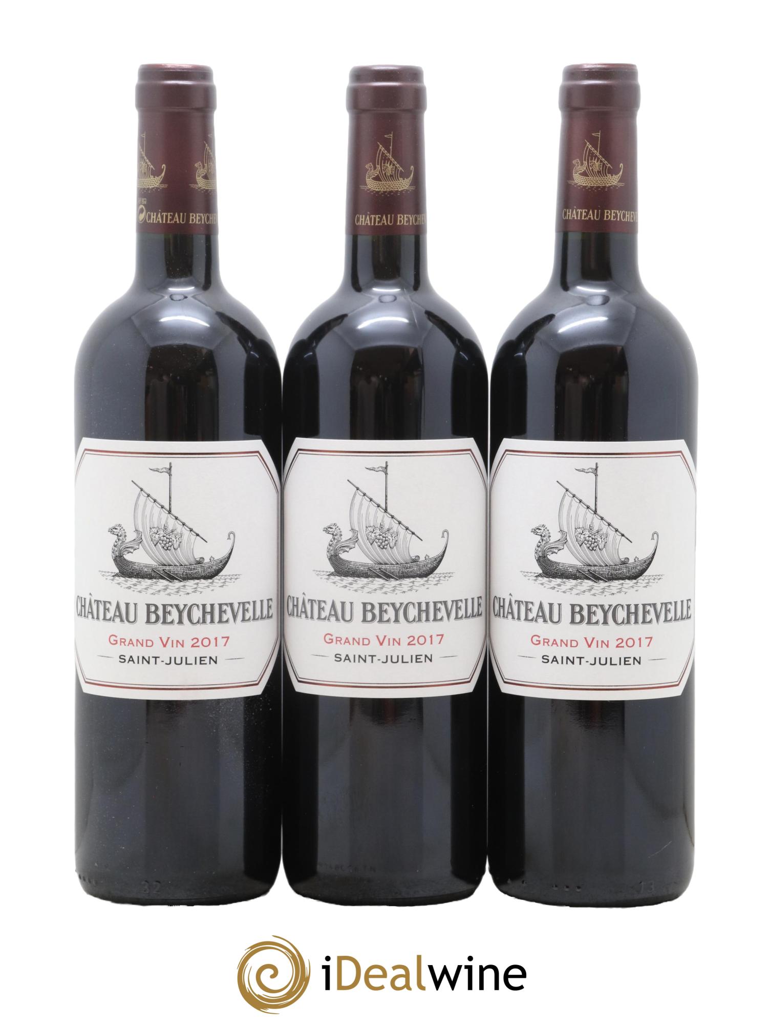 Château Beychevelle 4ème Grand Cru Classé 2017 - Lot de 6 bouteilles - 1