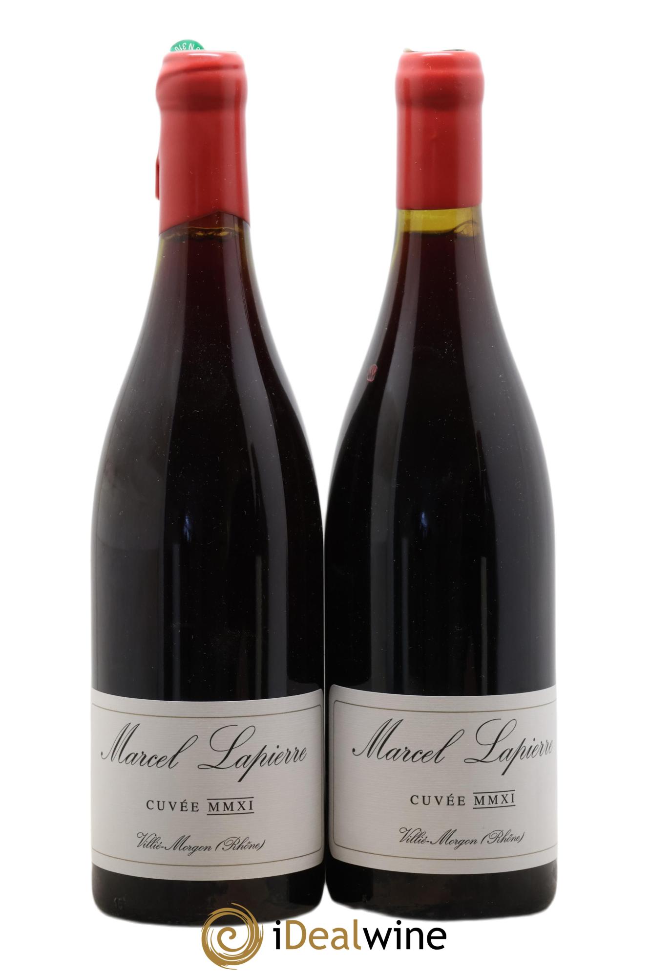 Morgon Cuvée Marcel Lapierre Marcel Lapierre (Domaine) 2011 - Lot of 2 bottles - 0