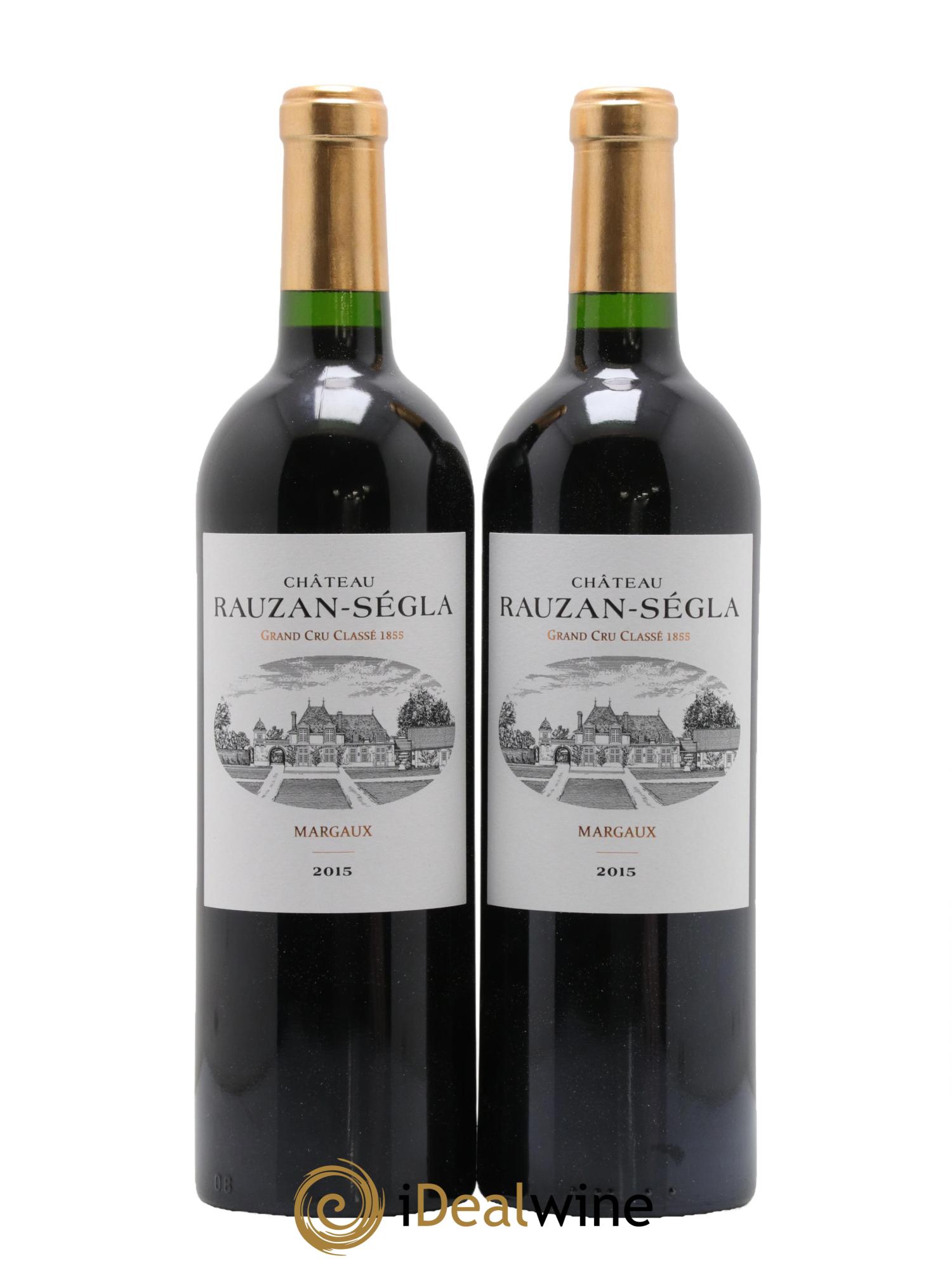 Château Rauzan Ségla Grand Cru Classé 2015 - Posten von 2 Flaschen - 0