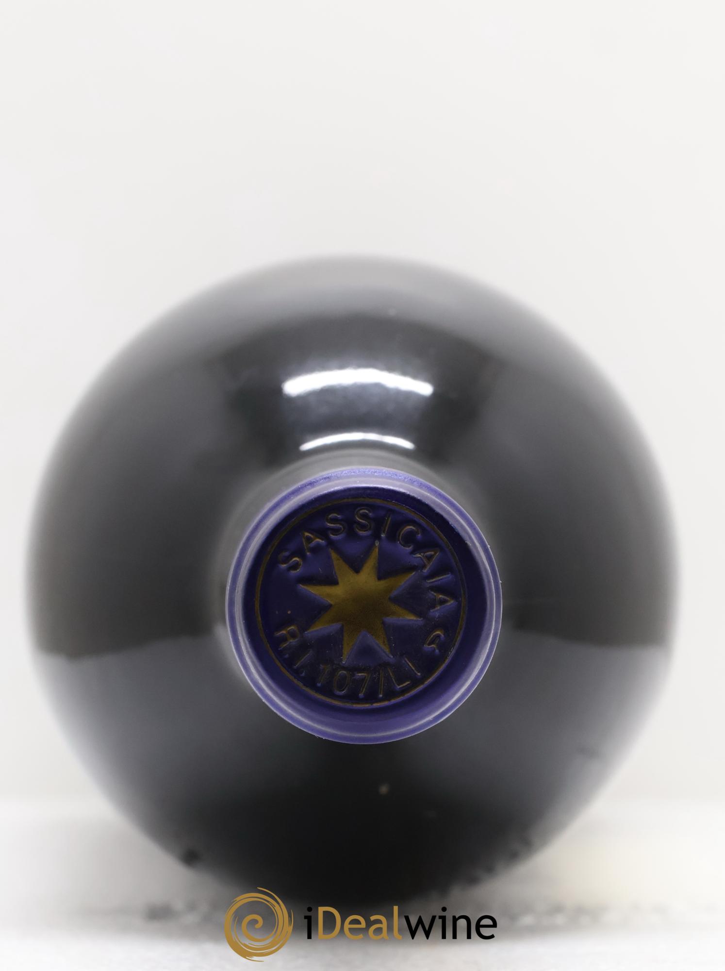Bolgheri DOC Sassicaia Tenuta San Guido 2000 - Posten von 1 Flasche - 1