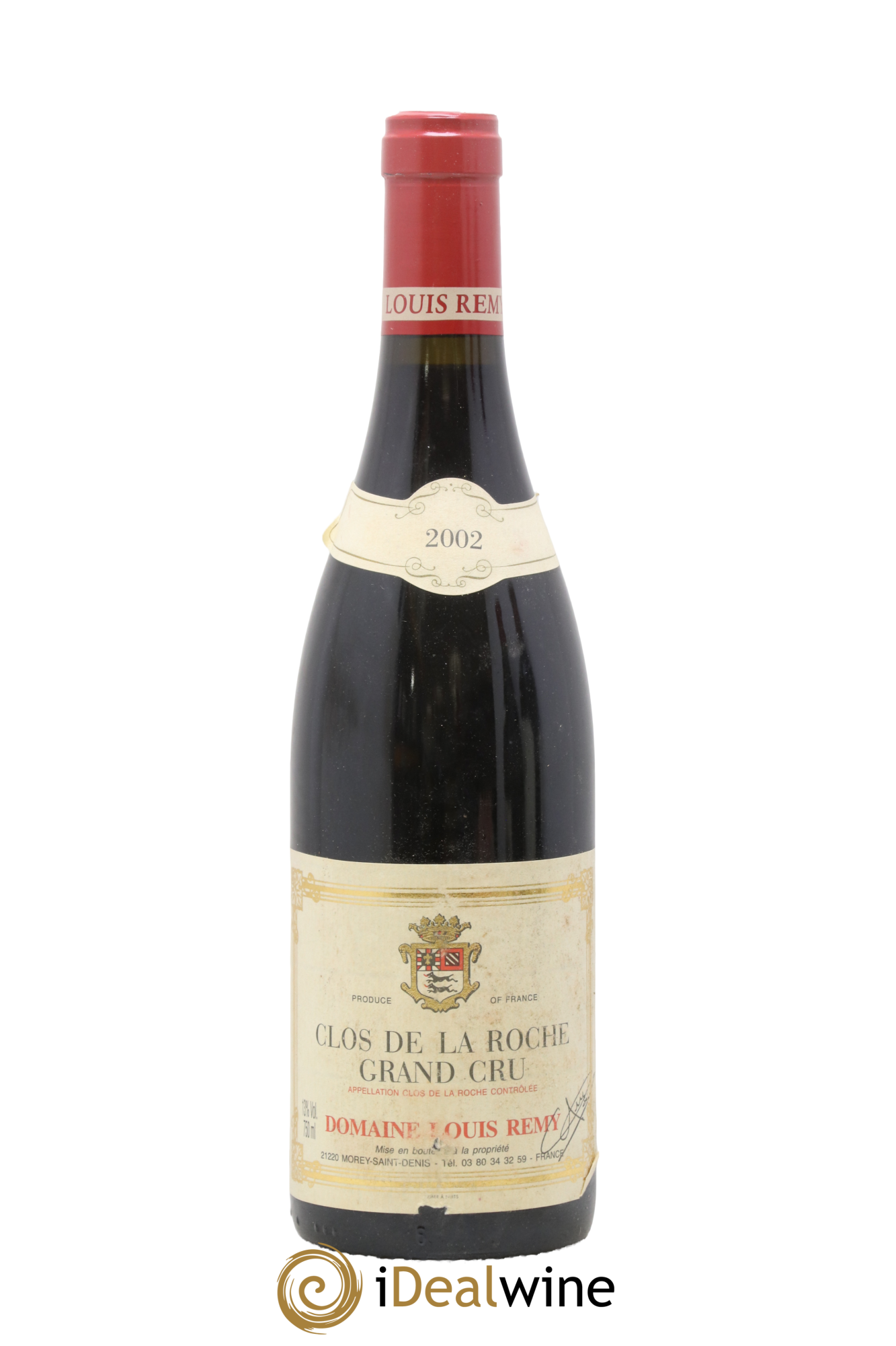 Clos de la Roche Grand Cru Louis Remy - Chantal Remy (Domaine) 2002 - Posten von 1 Flasche - 0