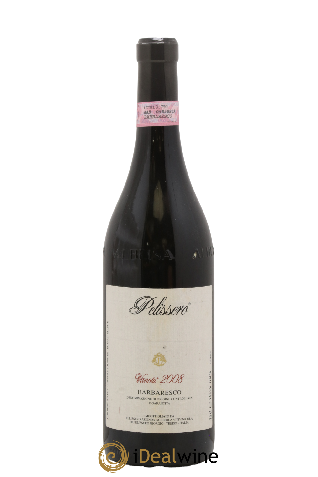 Barbaresco DOCG Vanotu Pelissero 2008 - Lot de 1 bouteille - 0
