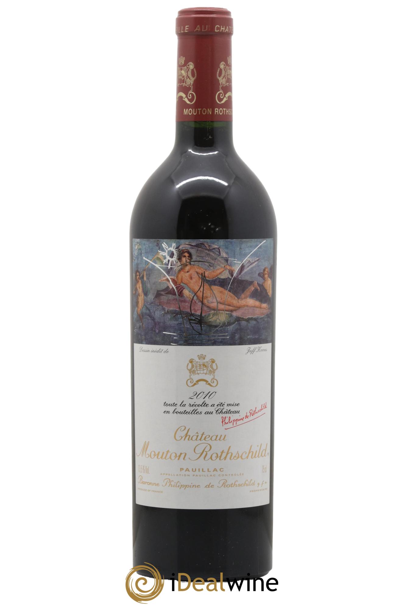 Château Mouton Rothschild 1er Grand Cru Classé 2010 - Posten von 1 Flasche - 0