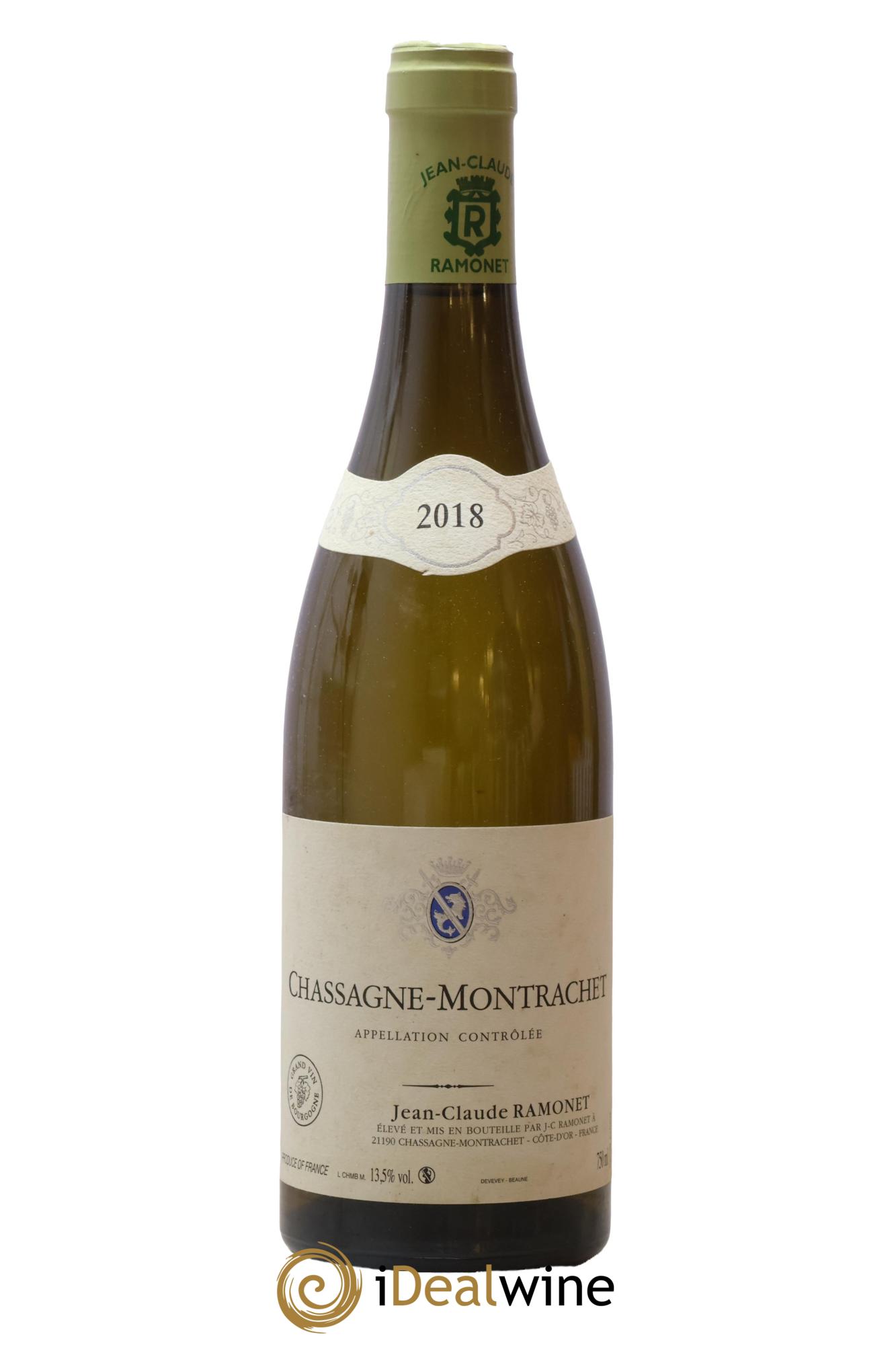 Chassagne-Montrachet Ramonet (Domaine) 2018 - Lot of 1 bottle - 0