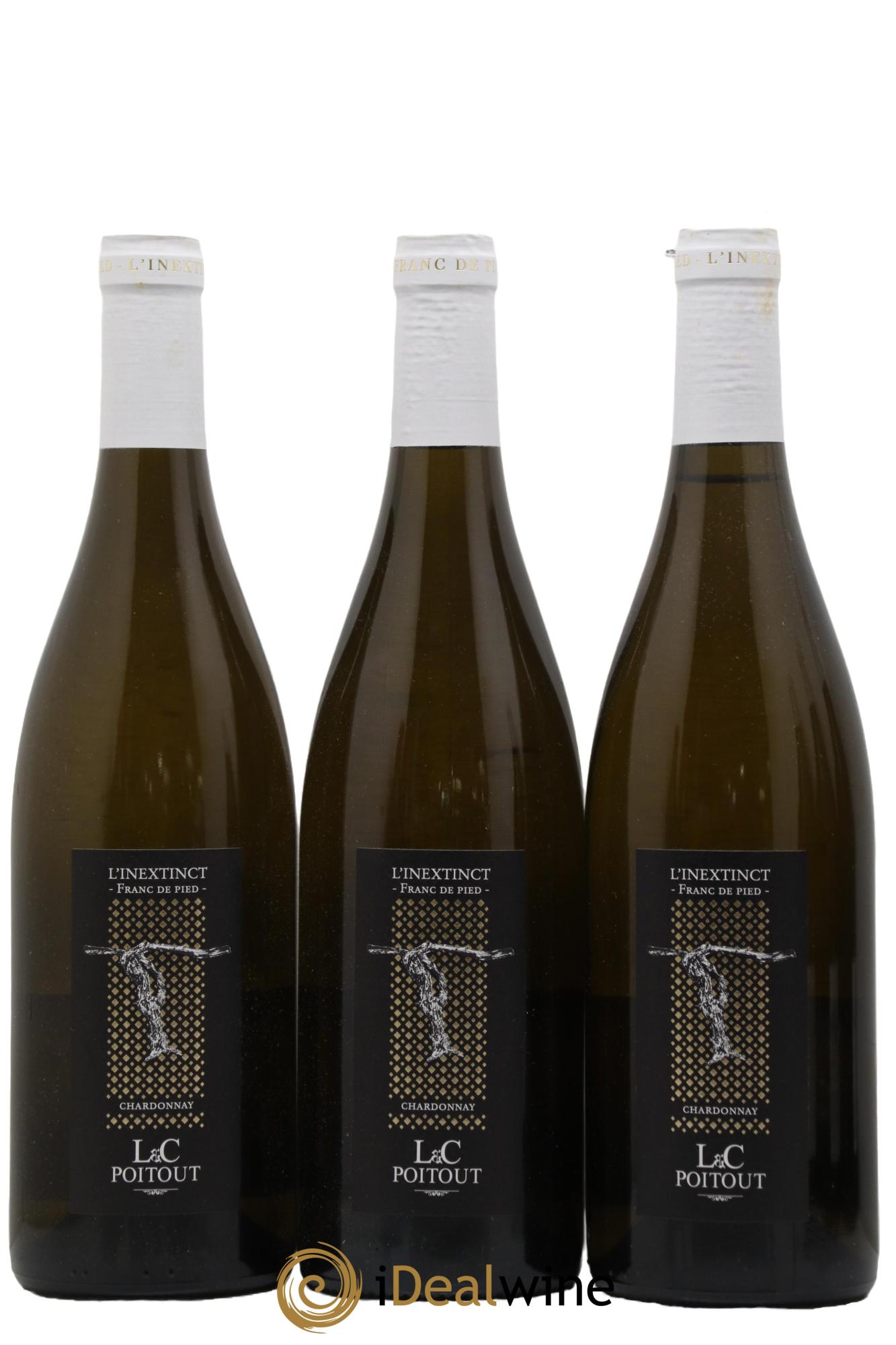 Vin de France L'Inextinct Franc de Pied Poitout 2015 - Lot de 3 bouteilles - 0