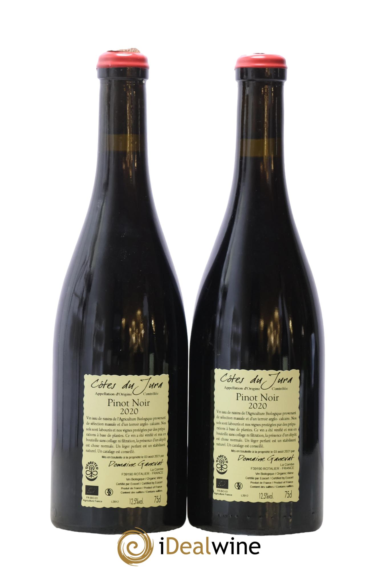 Côtes du Jura Cuvée Julien Jean-François Ganevat (Domaine) 2020 - Lotto di 2 bottiglie - 1