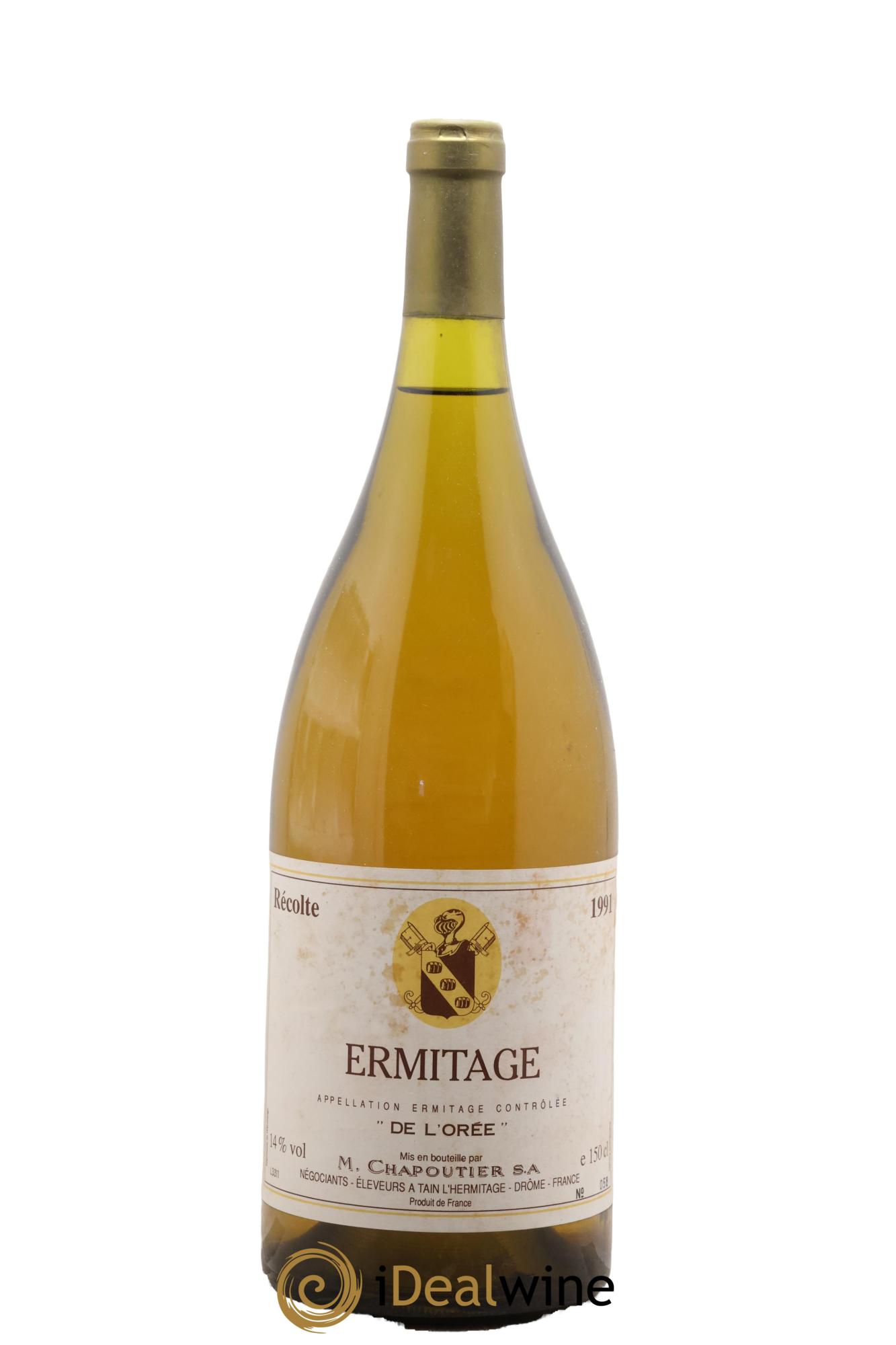 Hermitage Ermitage de l'Orée Chapoutier 1991 - Lot de 1 magnum - 0