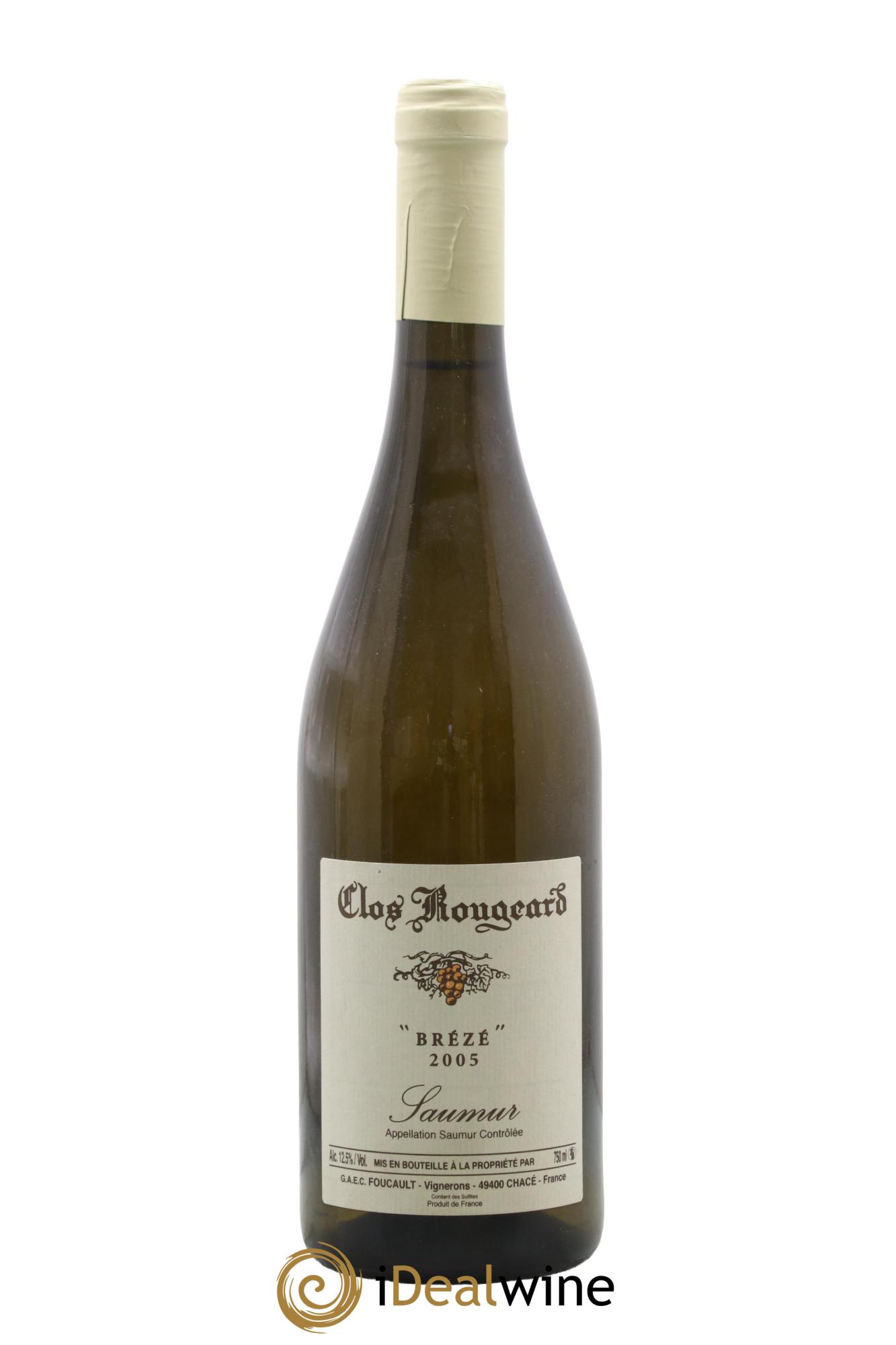 Saumur Brézé Clos Rougeard 2005 - Posten von 1 Flasche - 0