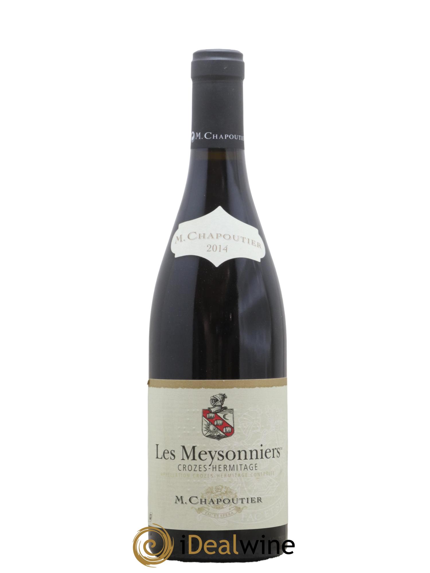 Crozes-Hermitage Les Meysonniers Chapoutier 2014 - Lot de 1 bouteille - 0