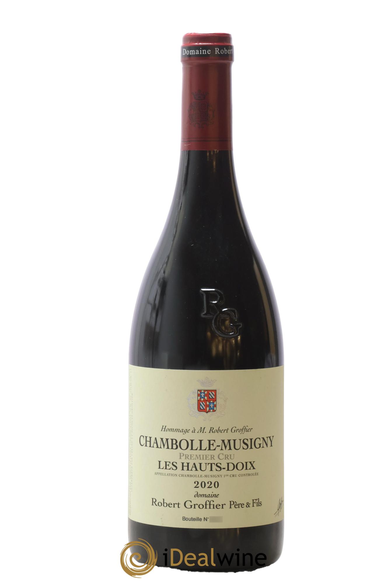 Chambolle-Musigny 1er Cru Les Hauts Doix Robert Groffier Père & Fils (Domaine) 2020 - Lot of 1 bottle - 0
