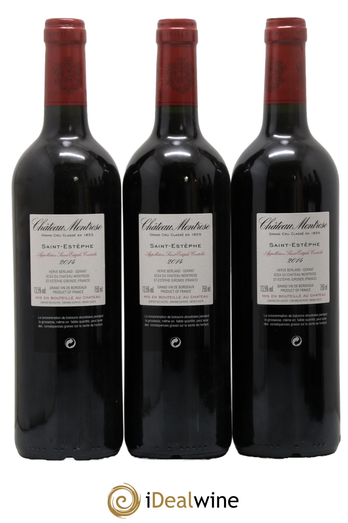 Château Montrose 2ème Grand Cru Classé  2014 - Lot of 6 bottles - 2