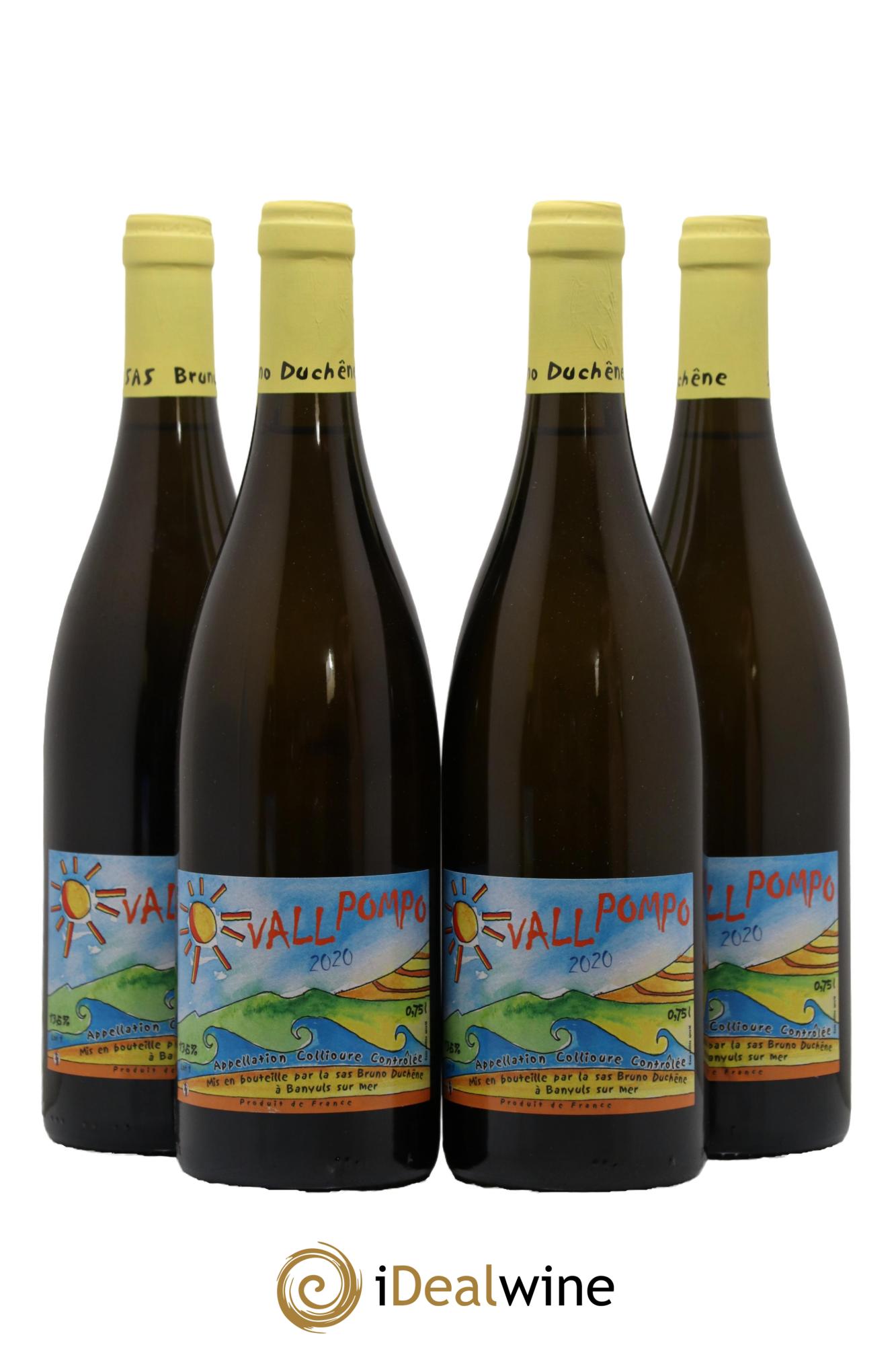 Collioure Vall Pompo Bruno Duchêne 2020 - Lotto di 4 bottiglie - 0