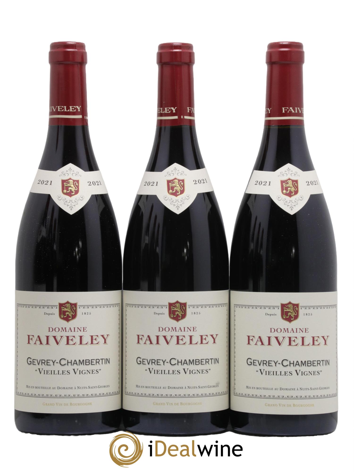 Gevrey-Chambertin Vieilles Vignes Faiveley 2021 - Posten von 6 Flaschen - 1