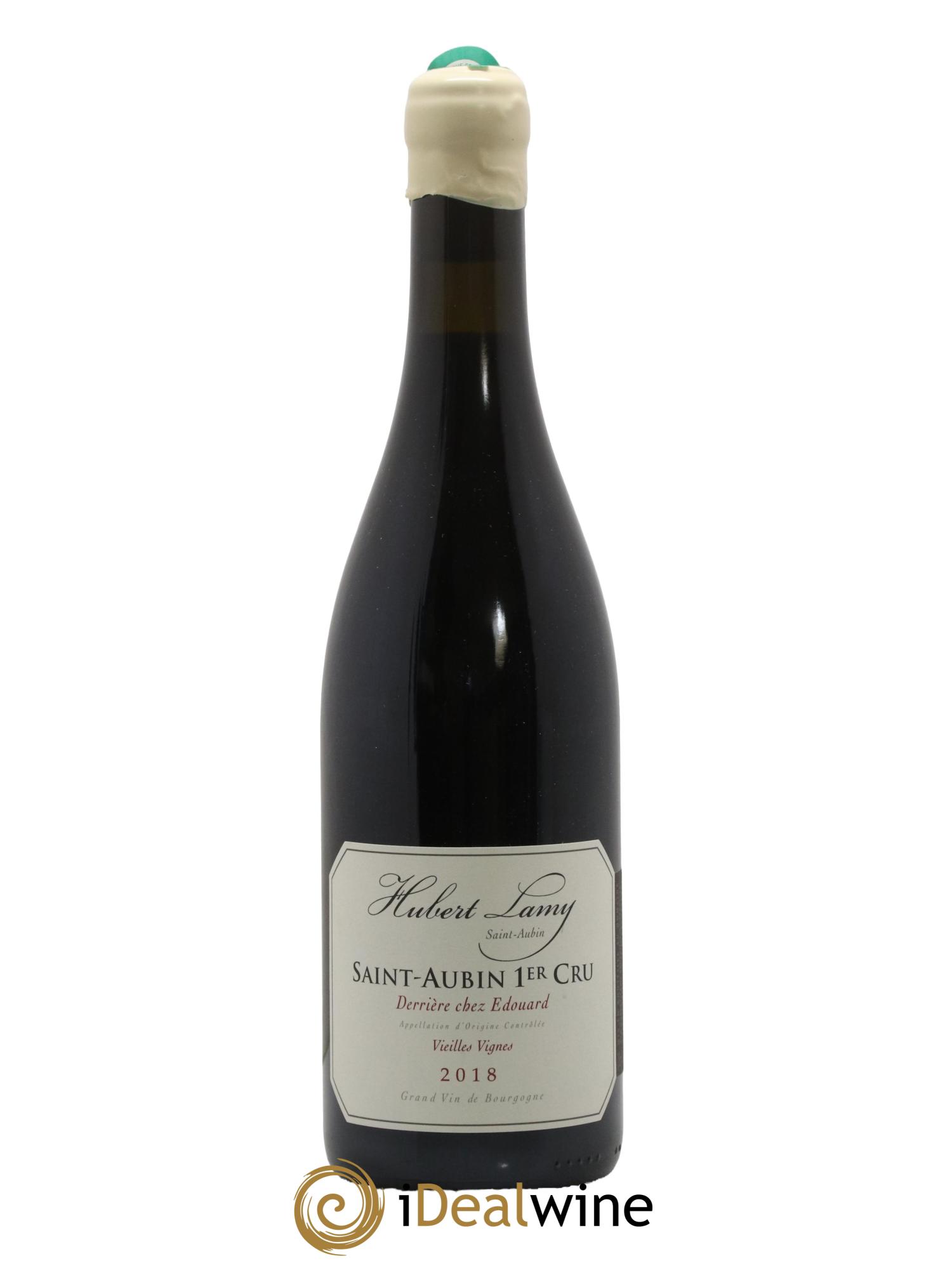 Saint-Aubin 1er Cru Derrière chez Edouard Vieilles Vignes Hubert Lamy 2018 - Lot de 1 bouteille - 0