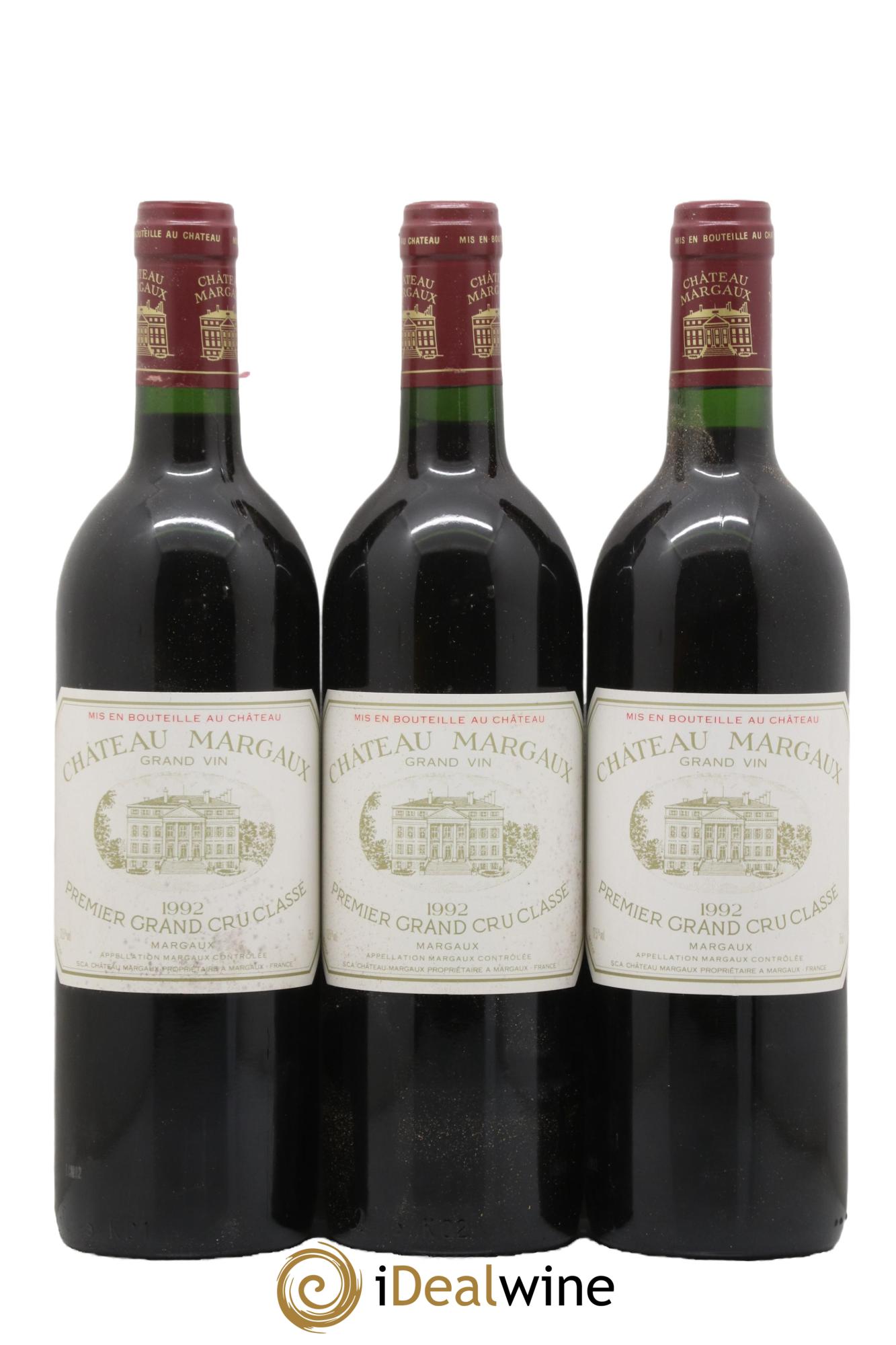 Château Margaux 1er Grand Cru Classé 1992 - Lot of 12 bottles - 2