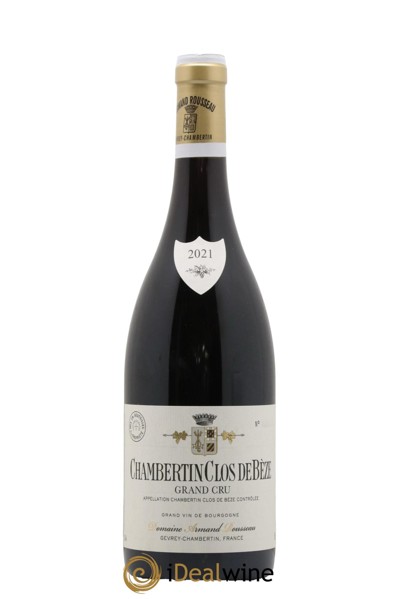 Chambertin Clos de Bèze Grand Cru Armand Rousseau (Domaine) 2021 - Lot de 1 bouteille - 0