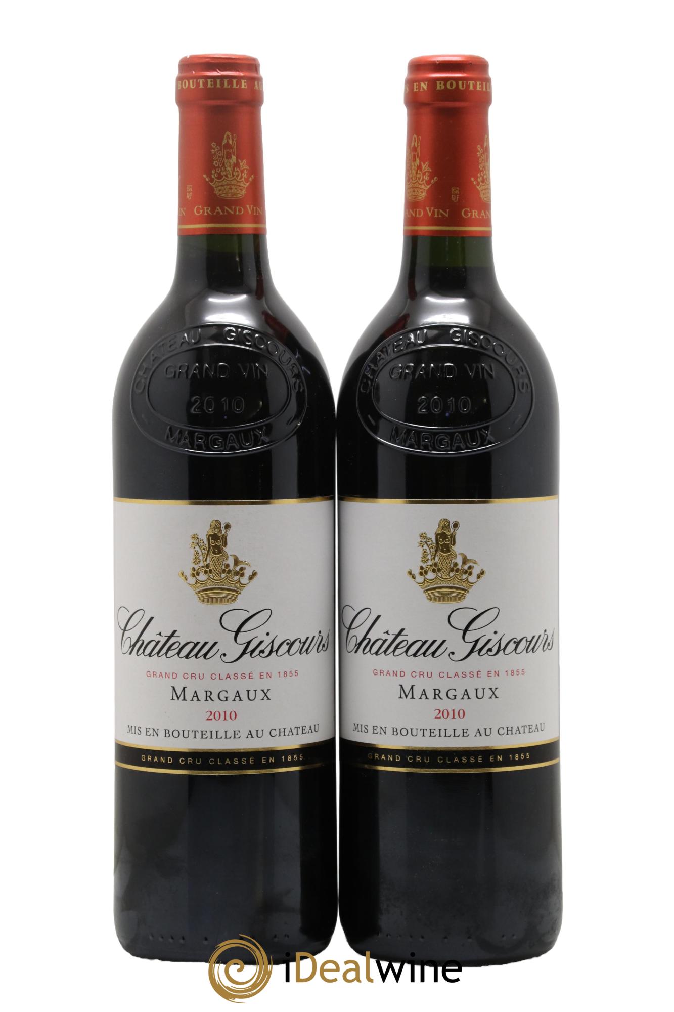 Château Giscours 3ème Grand Cru Classé 2010 - Lot of 2 bottles - 0