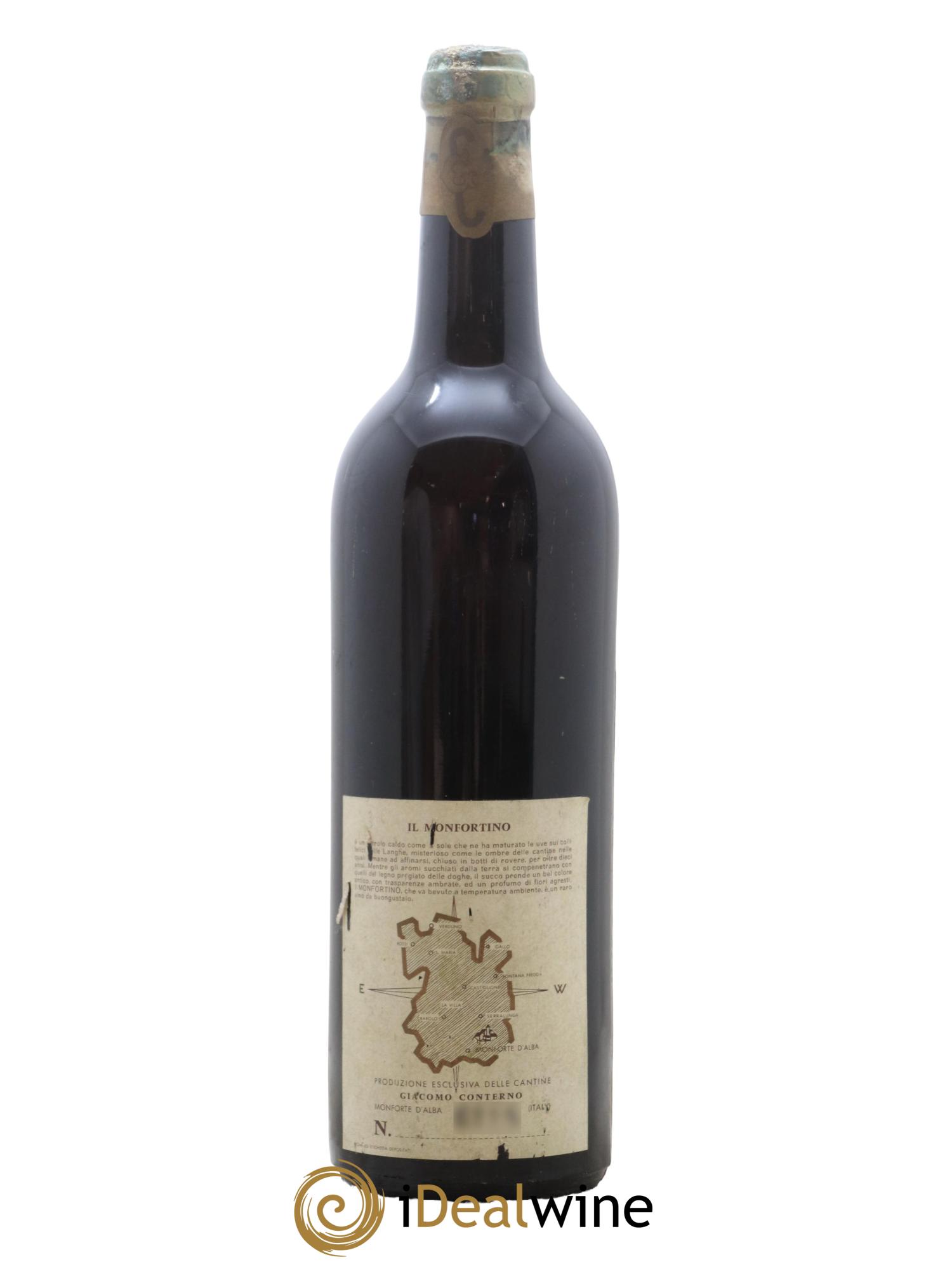 Barolo DOCG Riserva Monfortino Giacomo Conterno 1947 - Posten von 1 Flasche - 1