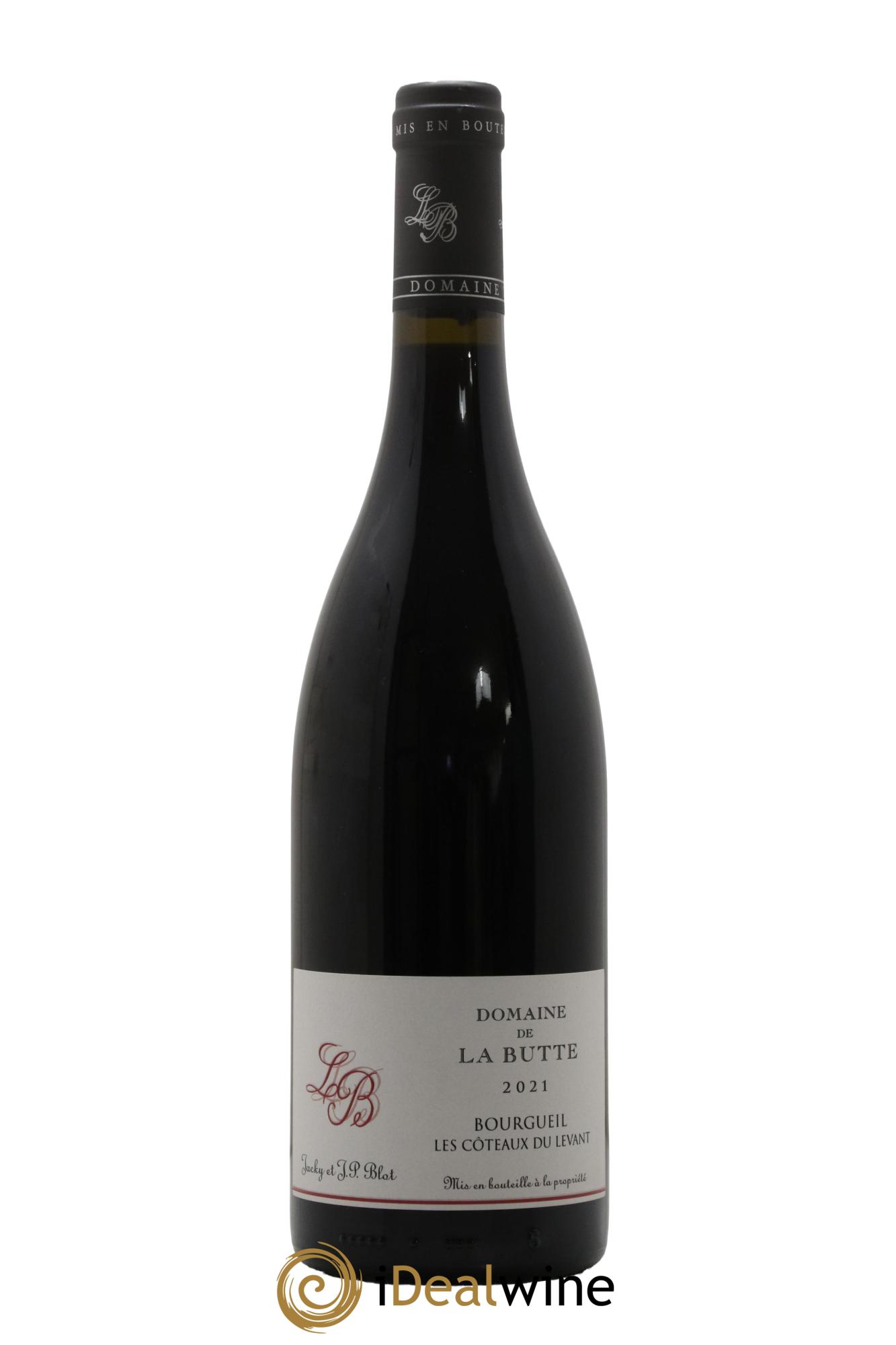Bourgueil Coteaux du Levant Domaine de La Butte - Jacky Blot 2021 - Lot de 1 bouteille - 0