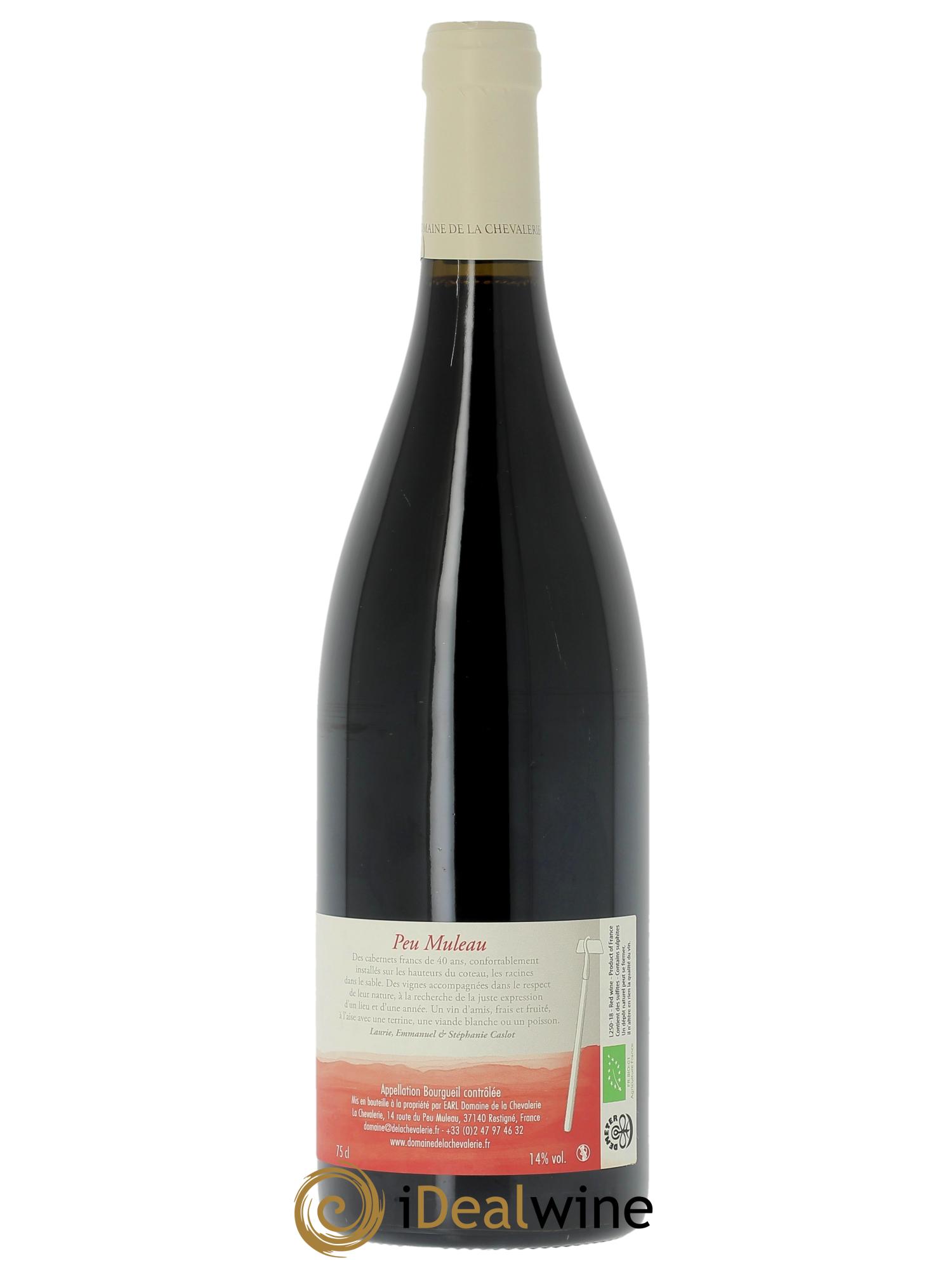 Bourgueil Peu Muleau Domaine de la Chevalerie  2018 - Posten von 1 Flasche - 1