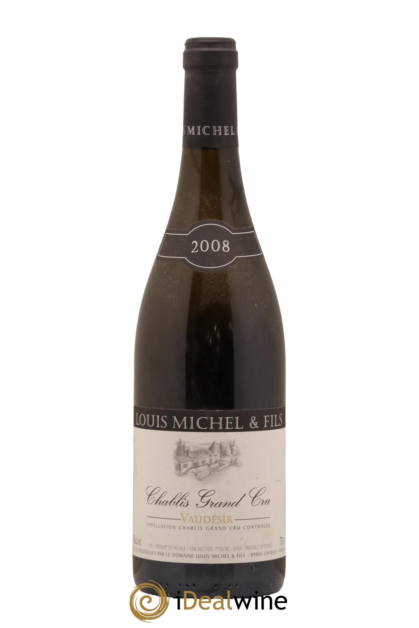Chablis Grand Cru Vaudésir Louis Michel et Fils 2008 - Lotto di 1 bottiglia - 0