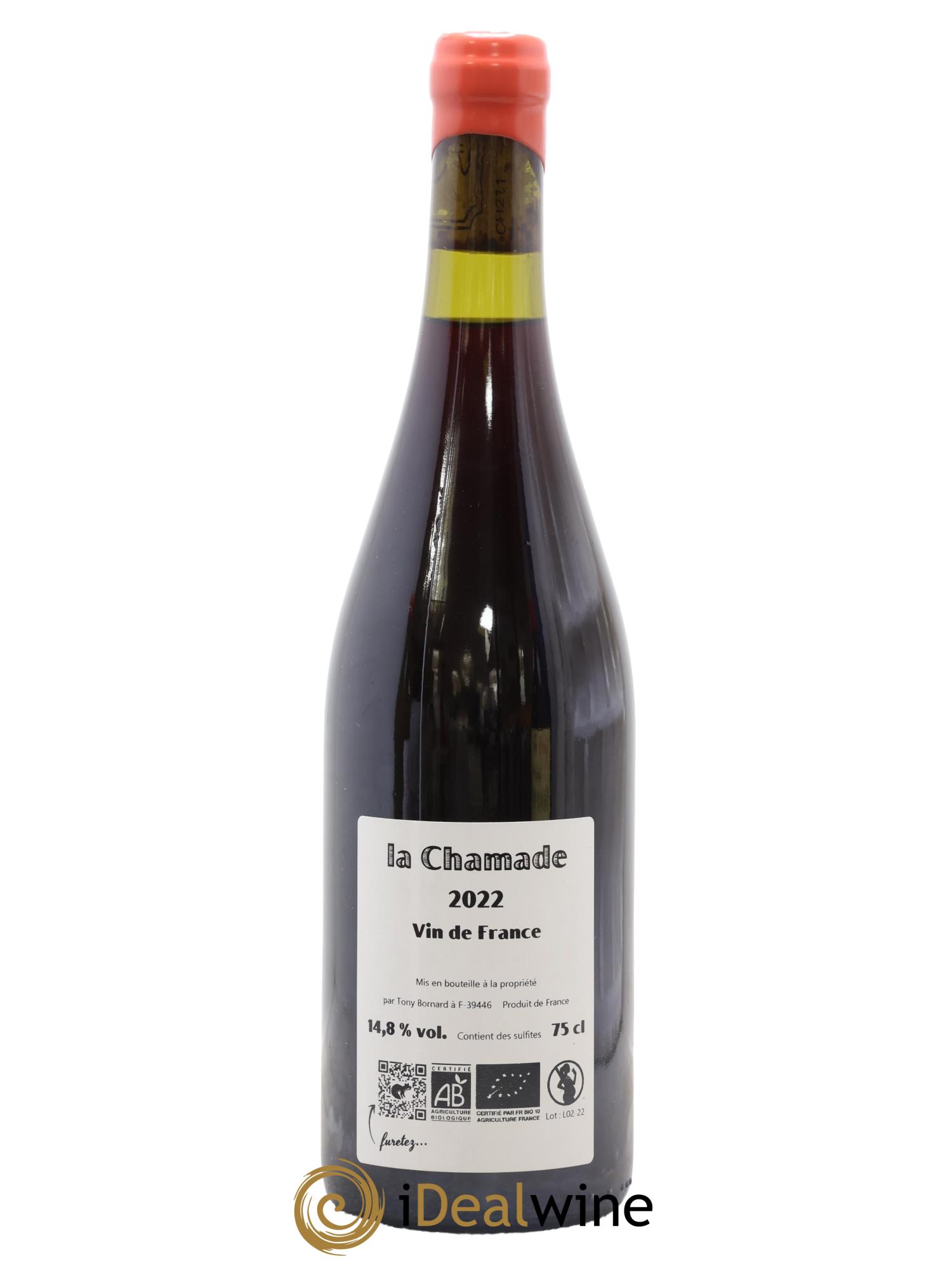 Vin de France La Chamade Bornard 2022 - Lotto di 1 bottiglia - 1