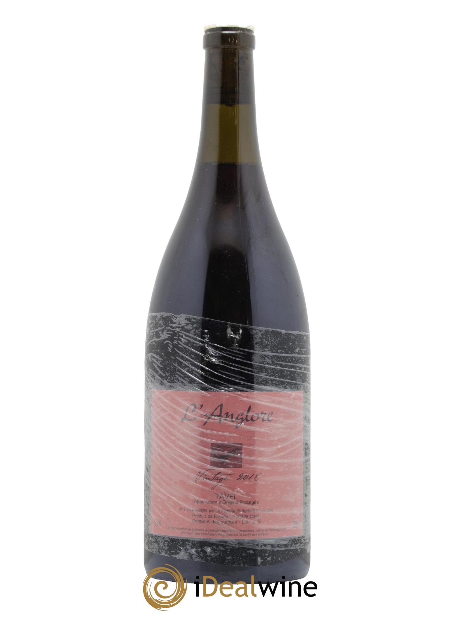 Tavel Vintage L'Anglore 2018 - Posten von 1 Magnum - 0