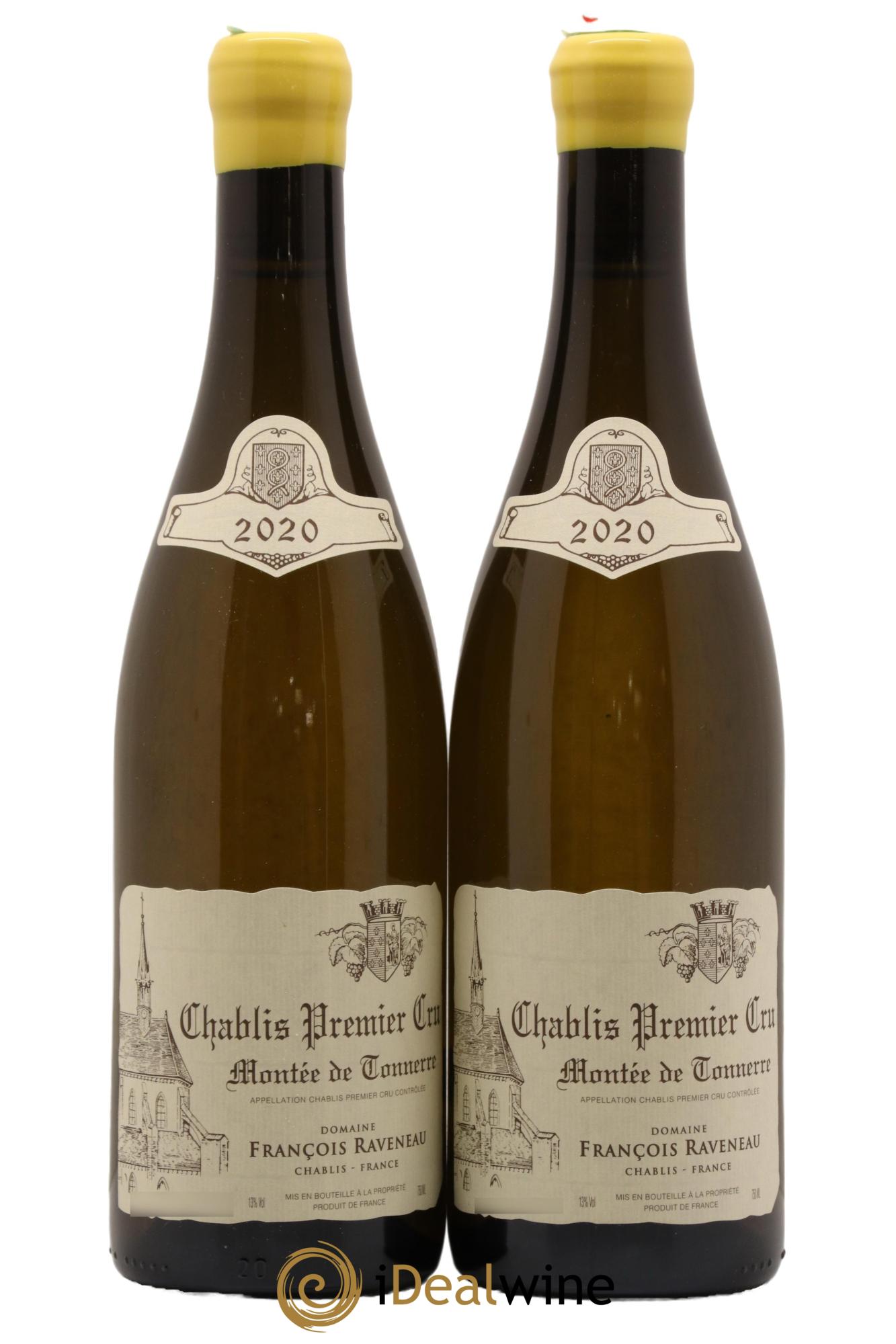 Chablis 1er Cru Montée de Tonnerre Raveneau (Domaine) 2020 - Lot de 2 bouteilles - 0