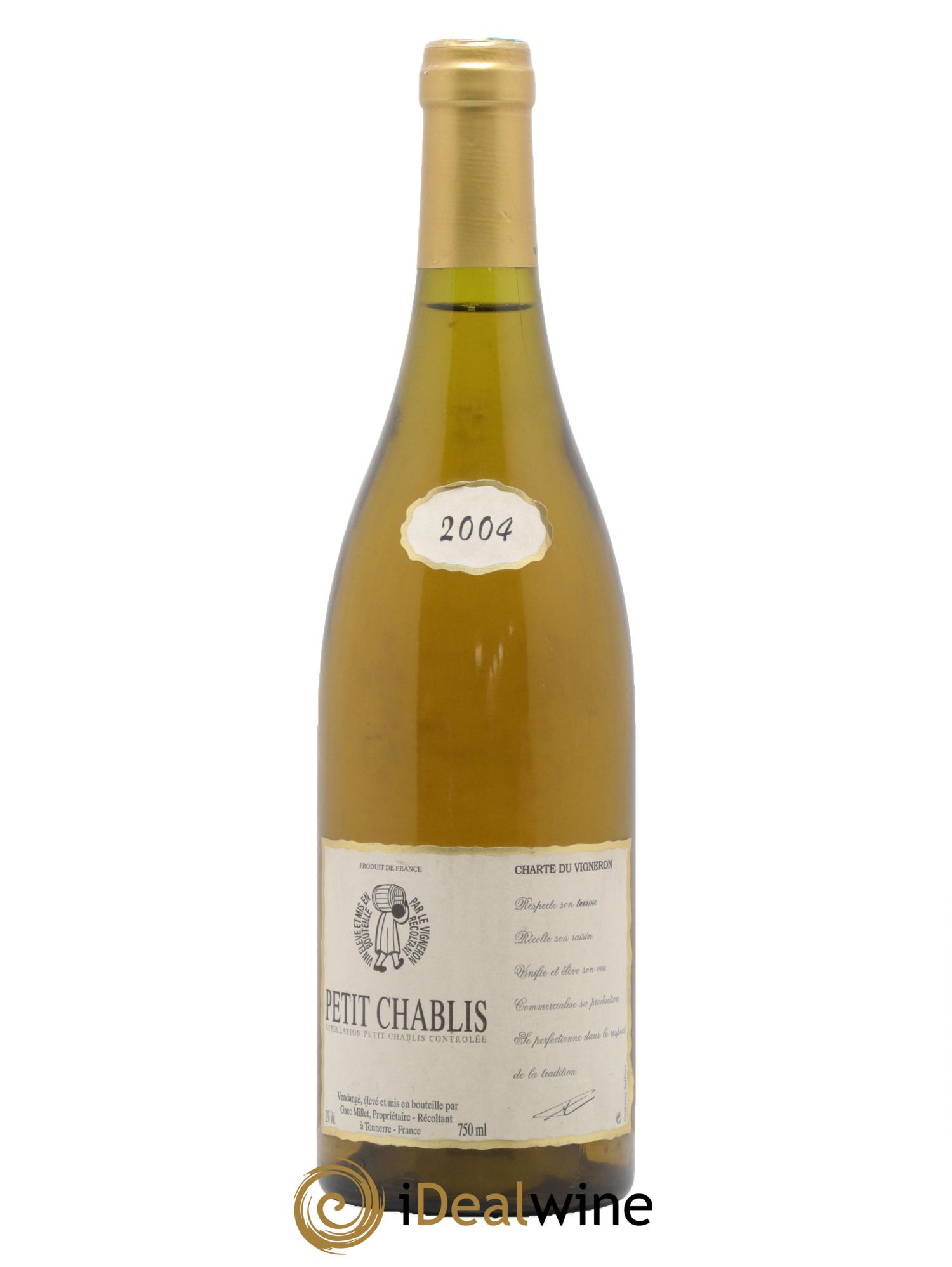 Petit Chablis Millet 2004 - Lotto di 1 bottiglia - 0