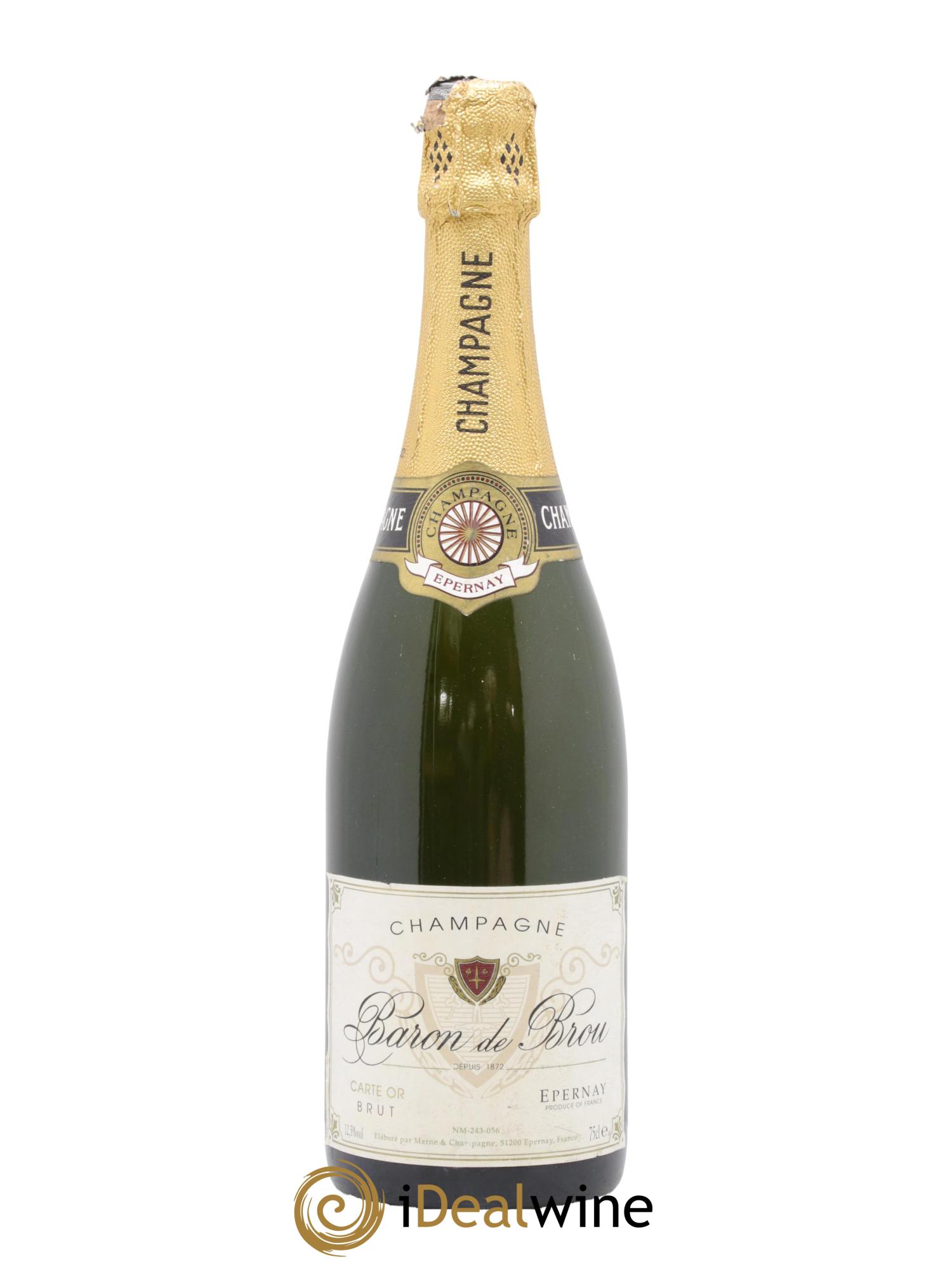 Champagne Brut Carte d'Or Baron de Brou - Lotto di 1 bottiglia - 0