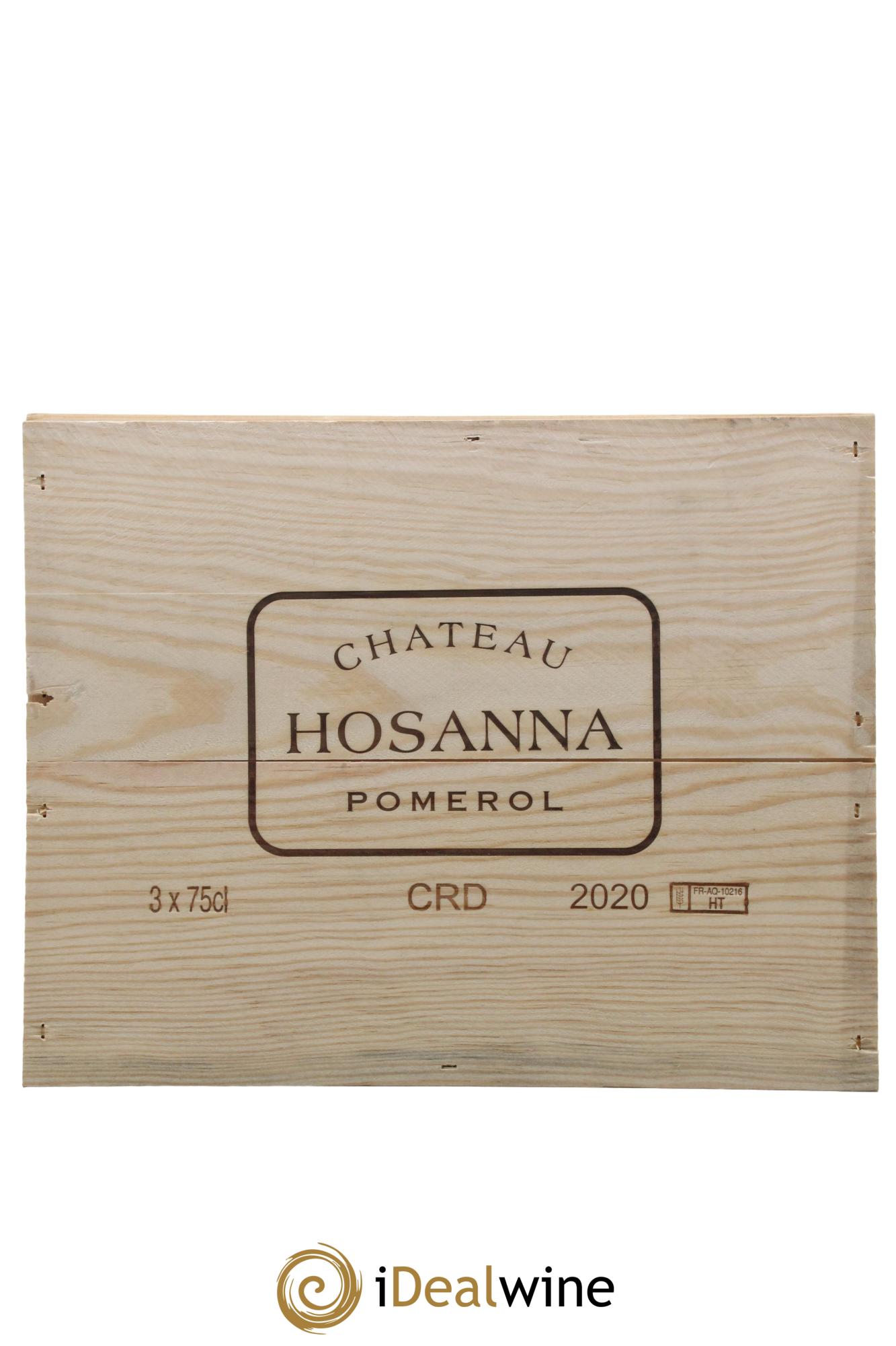 Château Hosanna 2020 - Lot of 3 bottles - 1