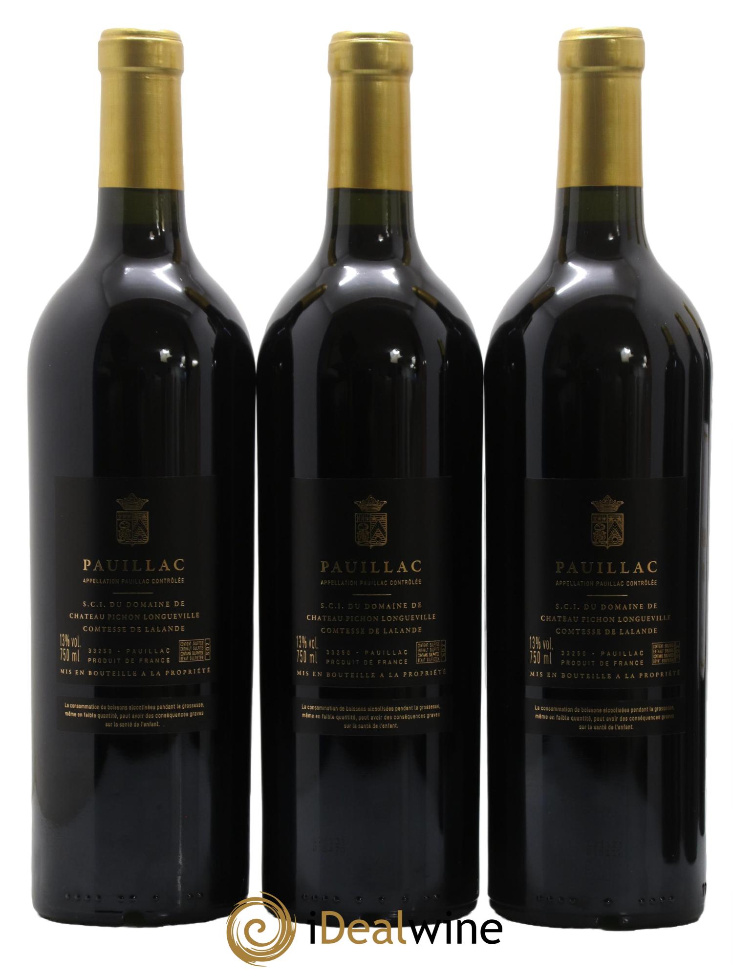 Château Pichon Longueville Comtesse de Lalande 2ème Grand Cru Classé  2021 - Lot de 6 bouteilles - 2