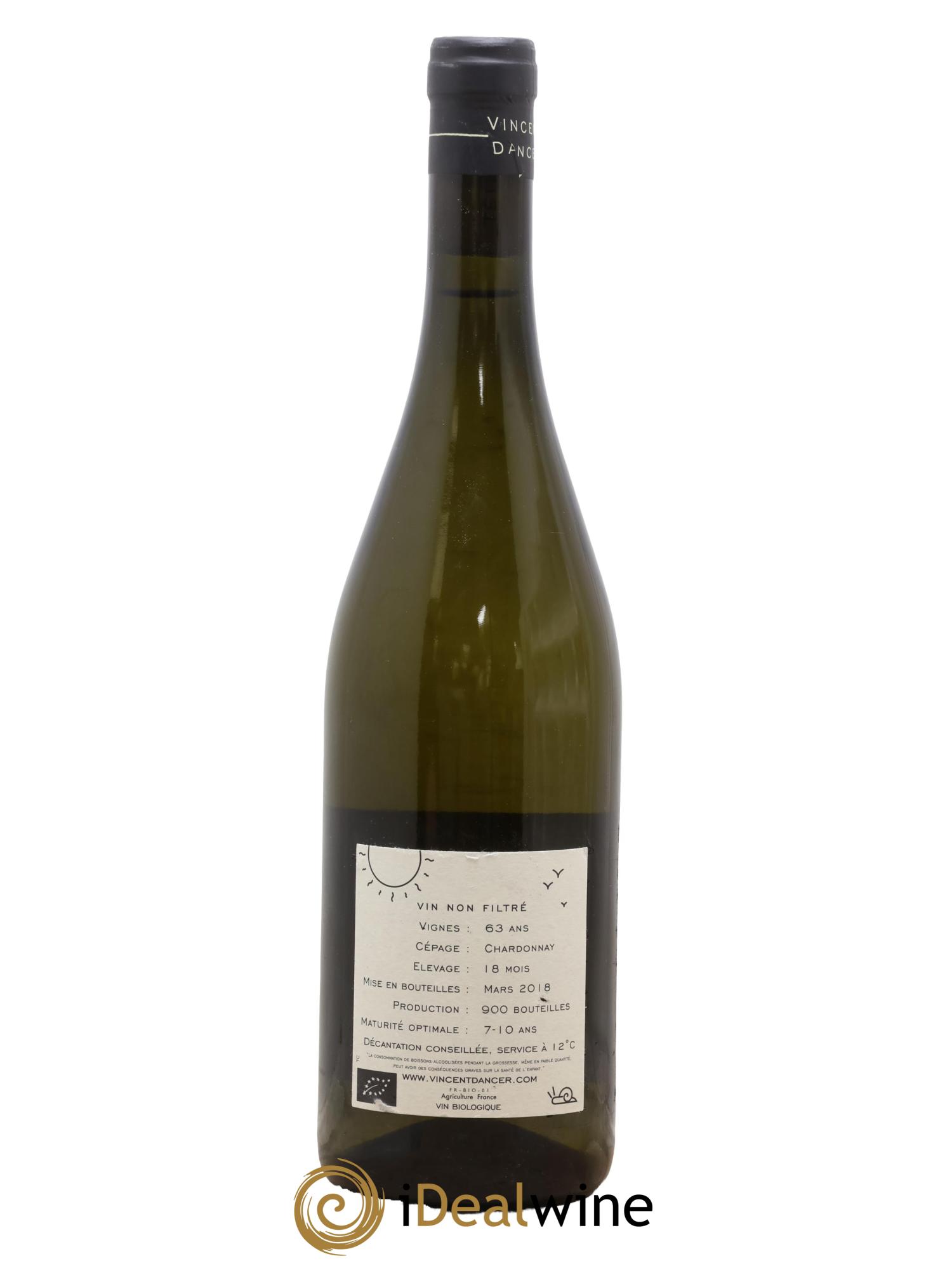 Chassagne-Montrachet 1er Cru (Morgeot) Tête du Clos Vincent Dancer 2016 - Lot de 1 bouteille - 1