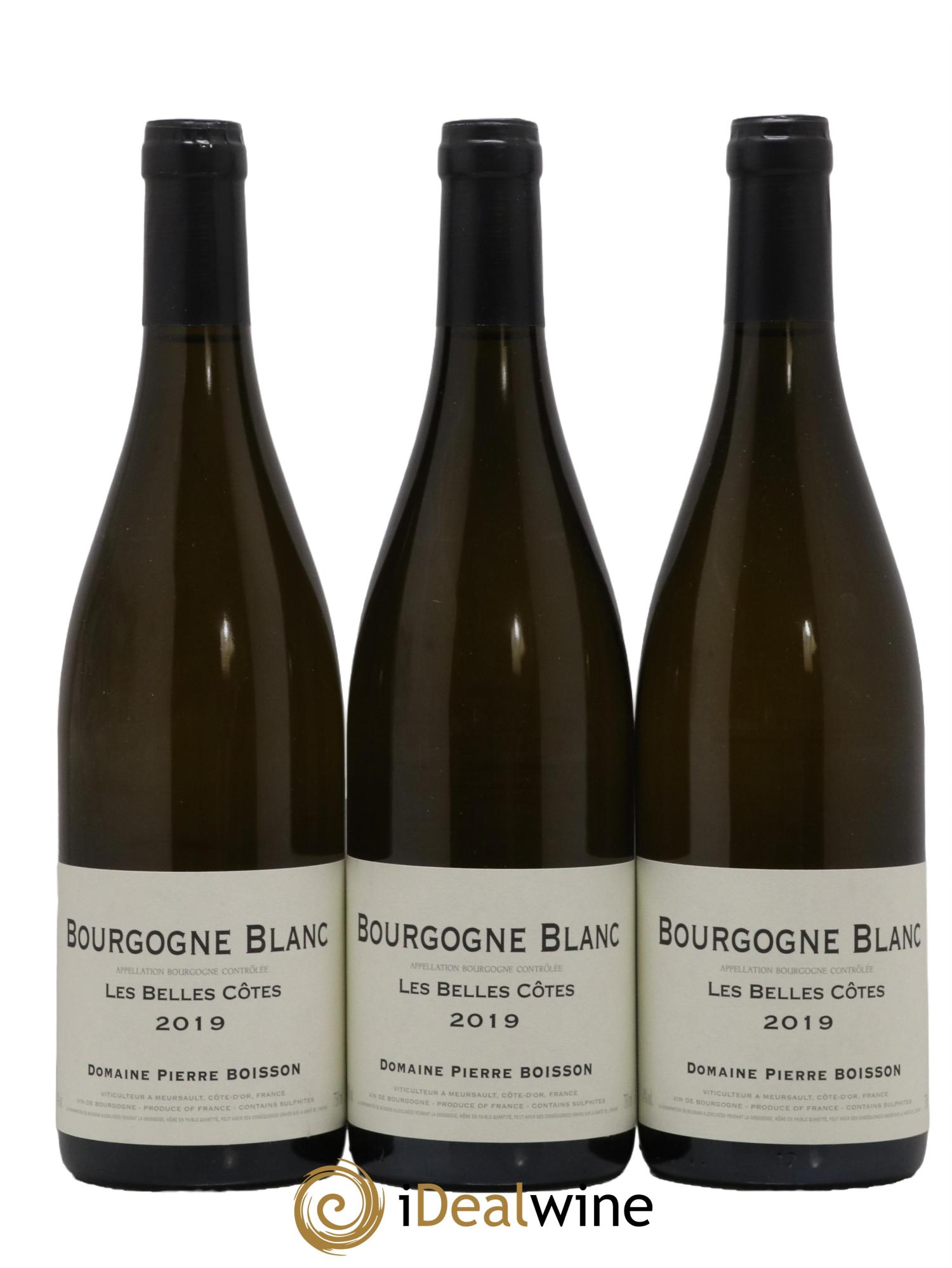 Bourgogne Les Belles Cotes Domaine Pierre Boisson 2019 - Lot de 3 bouteilles - 0
