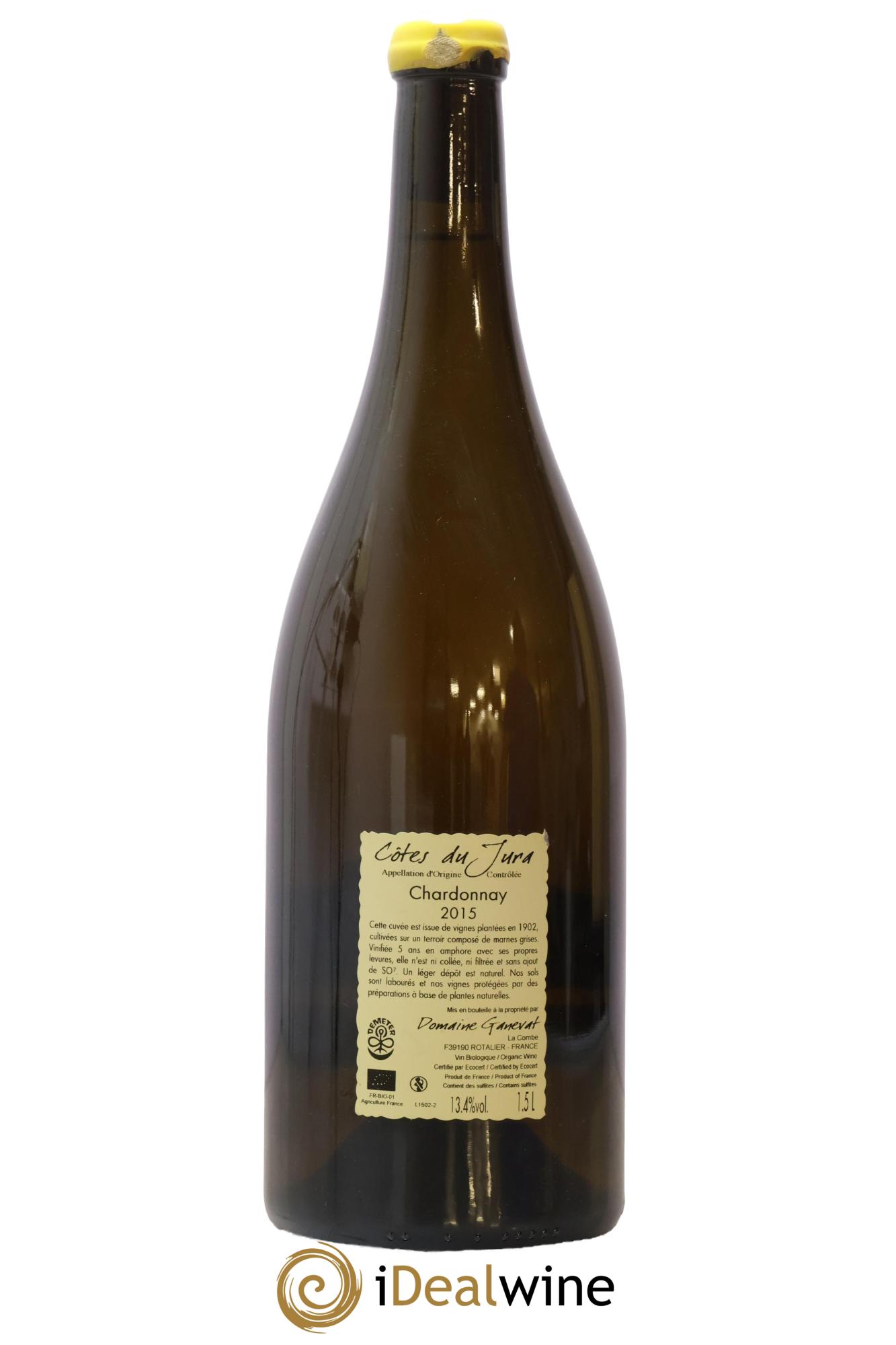 Côtes du Jura Les Chalasses Vieilles Vignes Jean-François Ganevat (Domaine) 2015 - Lot of 1 magnum - 1