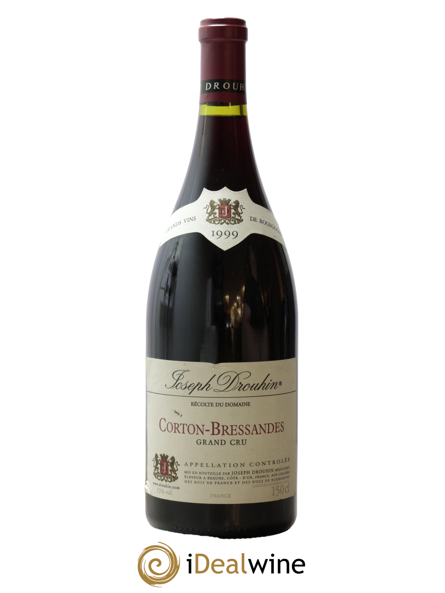 Corton Grand Cru Bressandes Joseph Drouhin 1999 - Lot of 1 magnum - 0