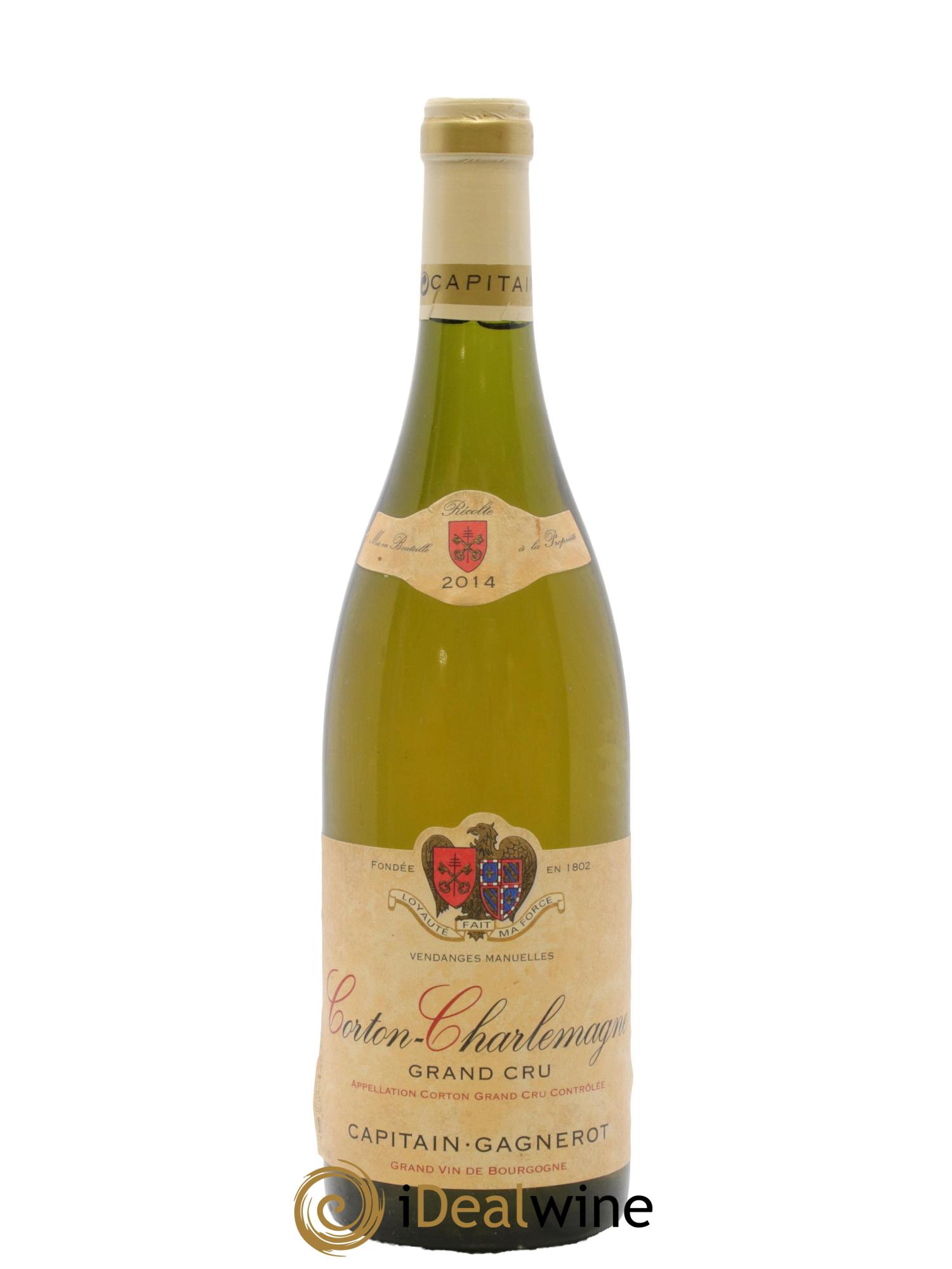 Corton-Charlemagne Grand Cru Capitain-Gagnerot 2014 - Lot de 1 bouteille - 0