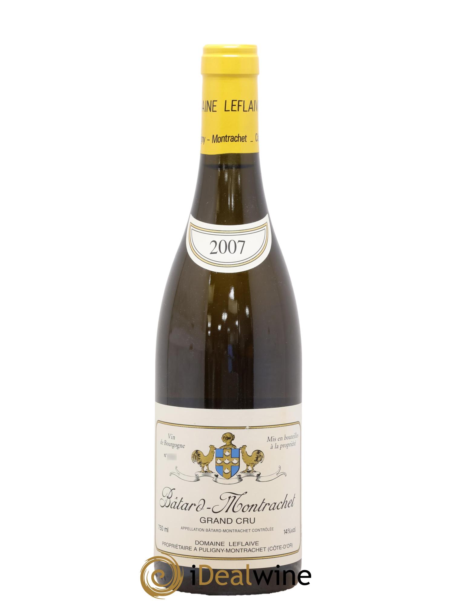 Bâtard-Montrachet Grand Cru Leflaive (Domaine) 2007 - Lot of 1 bottle - 0