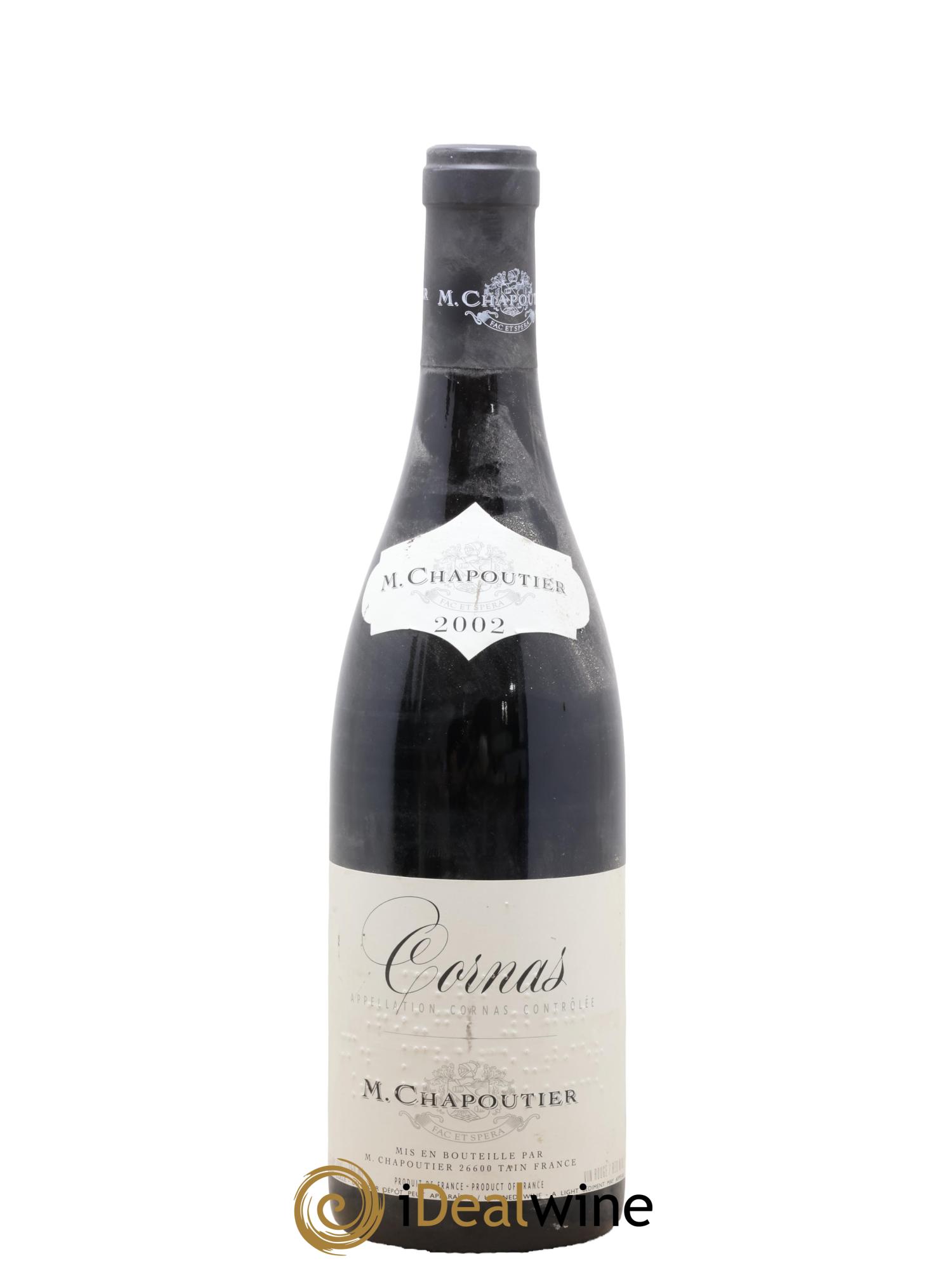 Cornas Chapoutier 2002 - Lot de 1 bouteille - 0