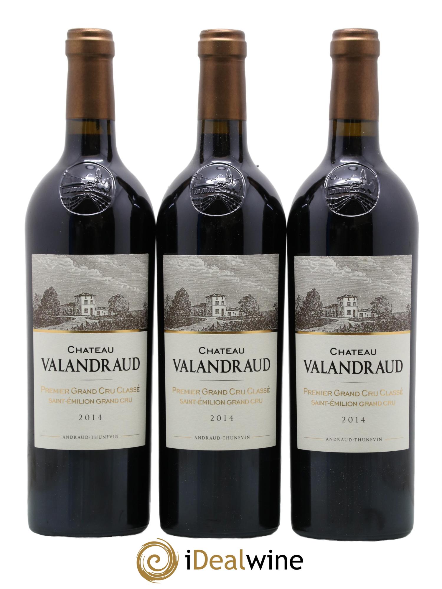 Château de Valandraud 1er Grand Cru Classé B depuis 2012  2014 - Lot of 6 bottles - 1