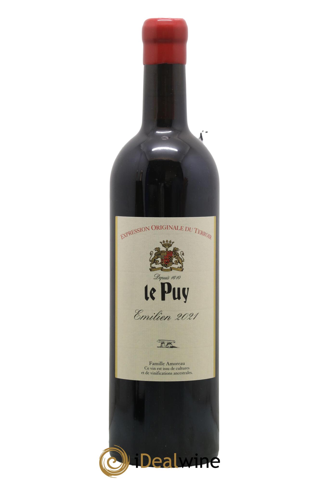 Le Puy - Cuvée Emilien 2021 - Lot de 1 bouteille - 0