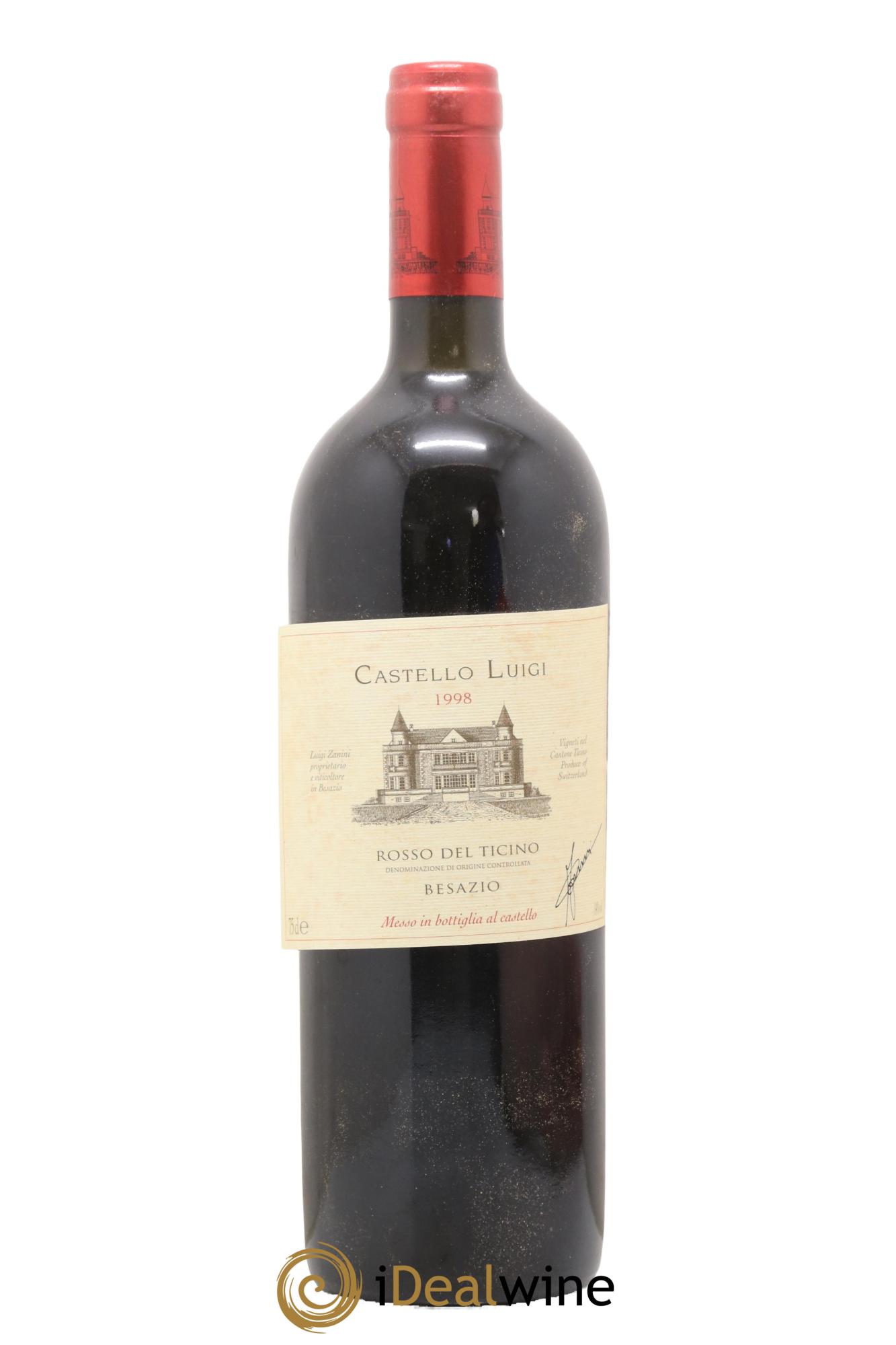 Ticino DOC Besazio Castello Luigi 1998 - Lot de 1 bouteille - 0