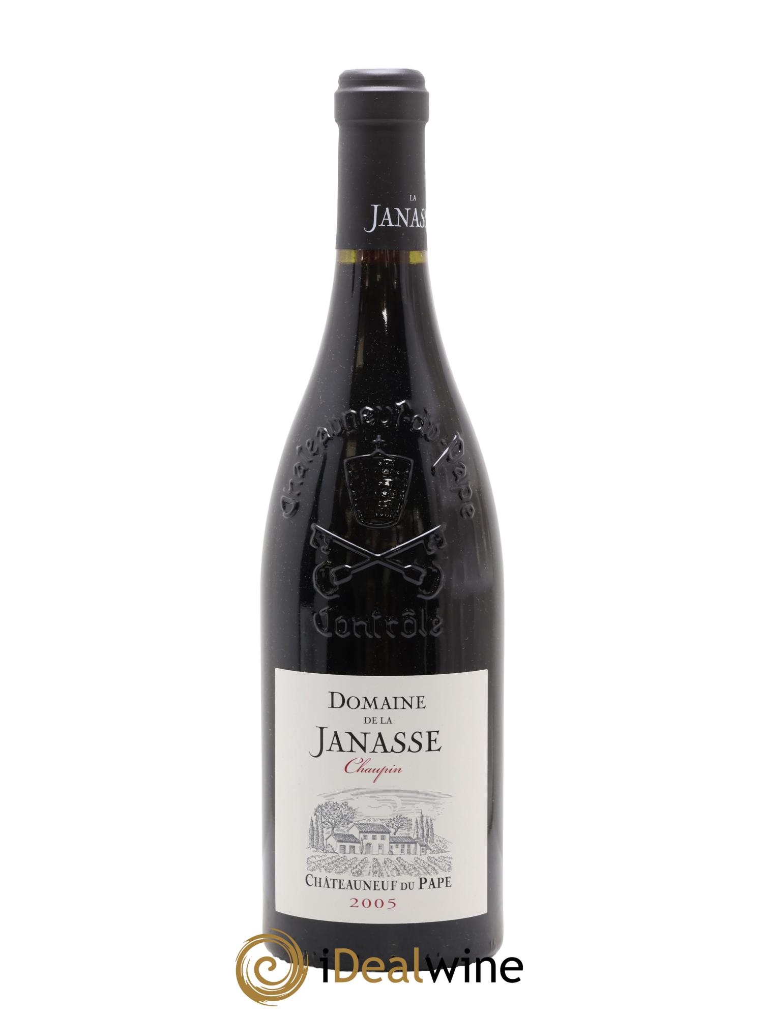 Châteauneuf-du-Pape Cuvée Chaupin La Janasse (Domaine de) 2005 - Posten von 1 Flasche - 0