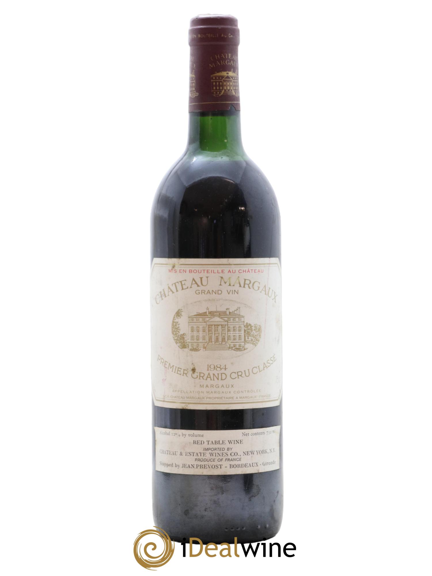 Château Margaux 1er Grand Cru Classé 1984 - Lot de 1 bouteille - 0