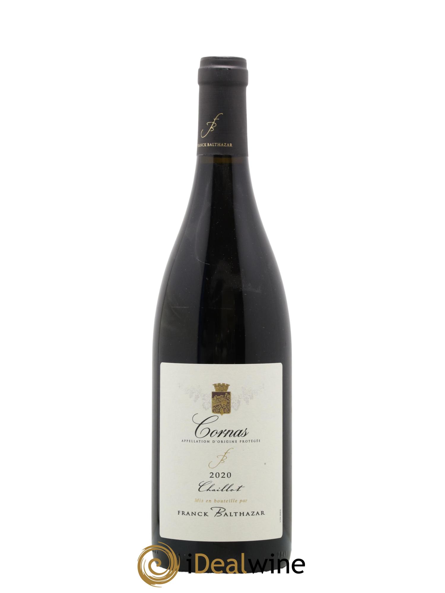 Cornas Chaillot Franck Balthazar (Domaine) 2020 - Lot de 1 bouteille - 0